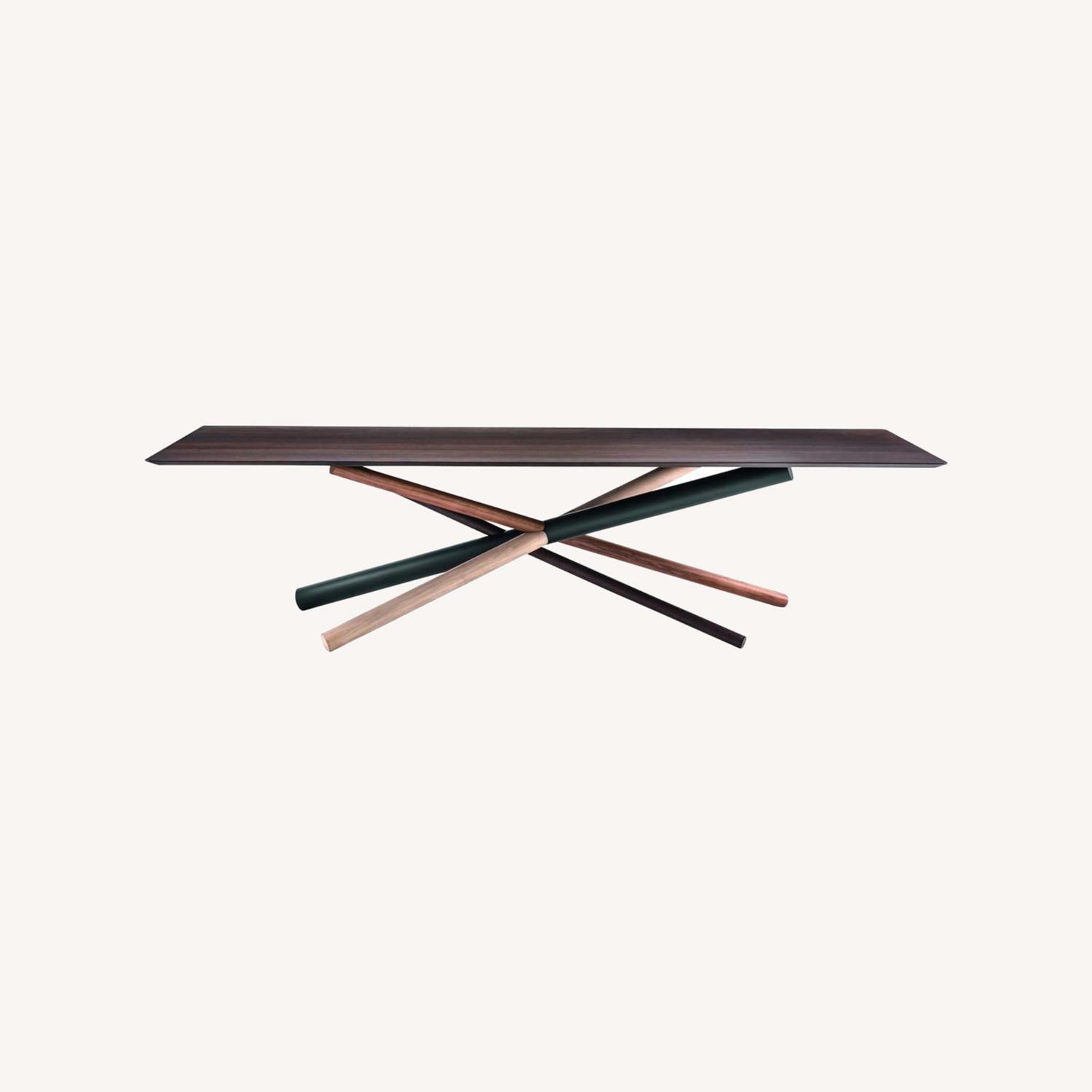 Dining Table, Smoked Oak - image-0