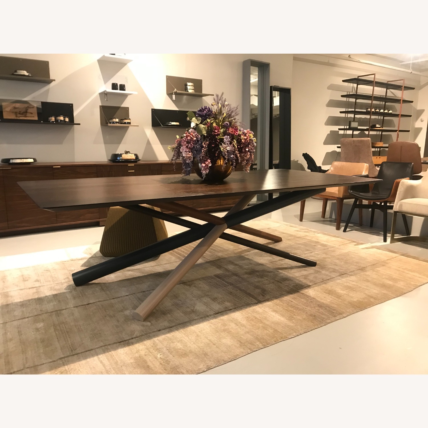 Dining Table, Smoked Oak - image-5