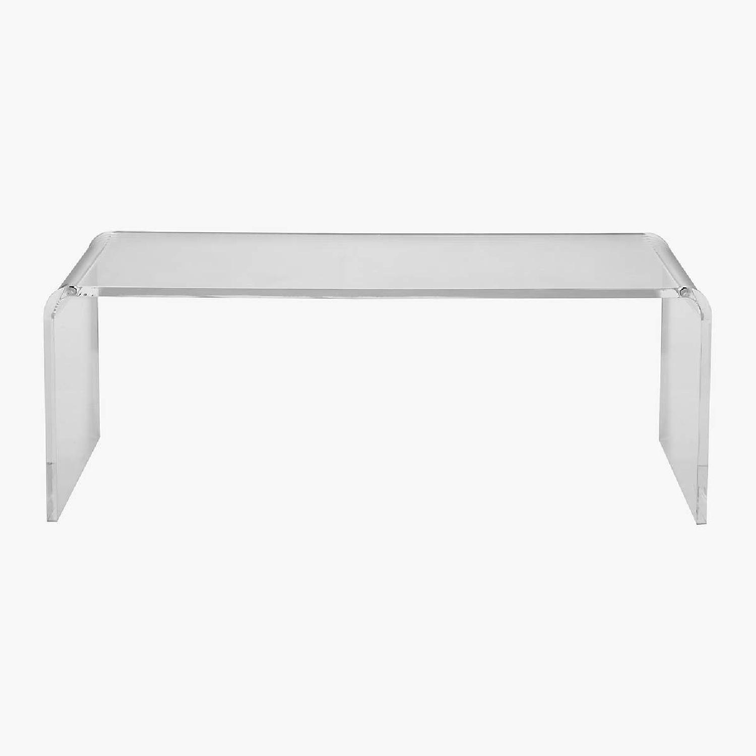 CB2 Peekaboo Acrylic Coffee Table - image-13