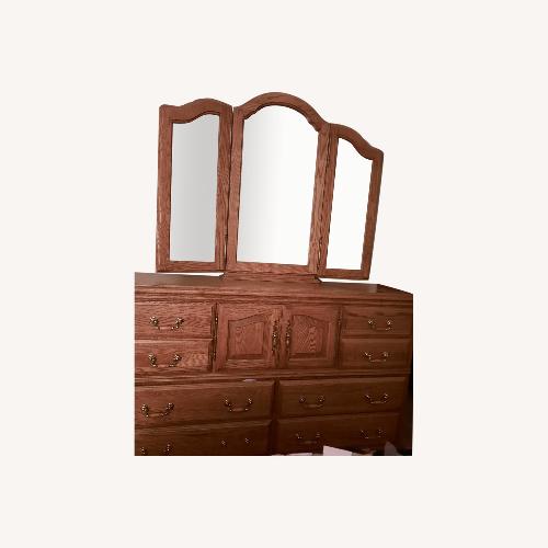 Used Dresser with Wing Mirror for sale on AptDeco
