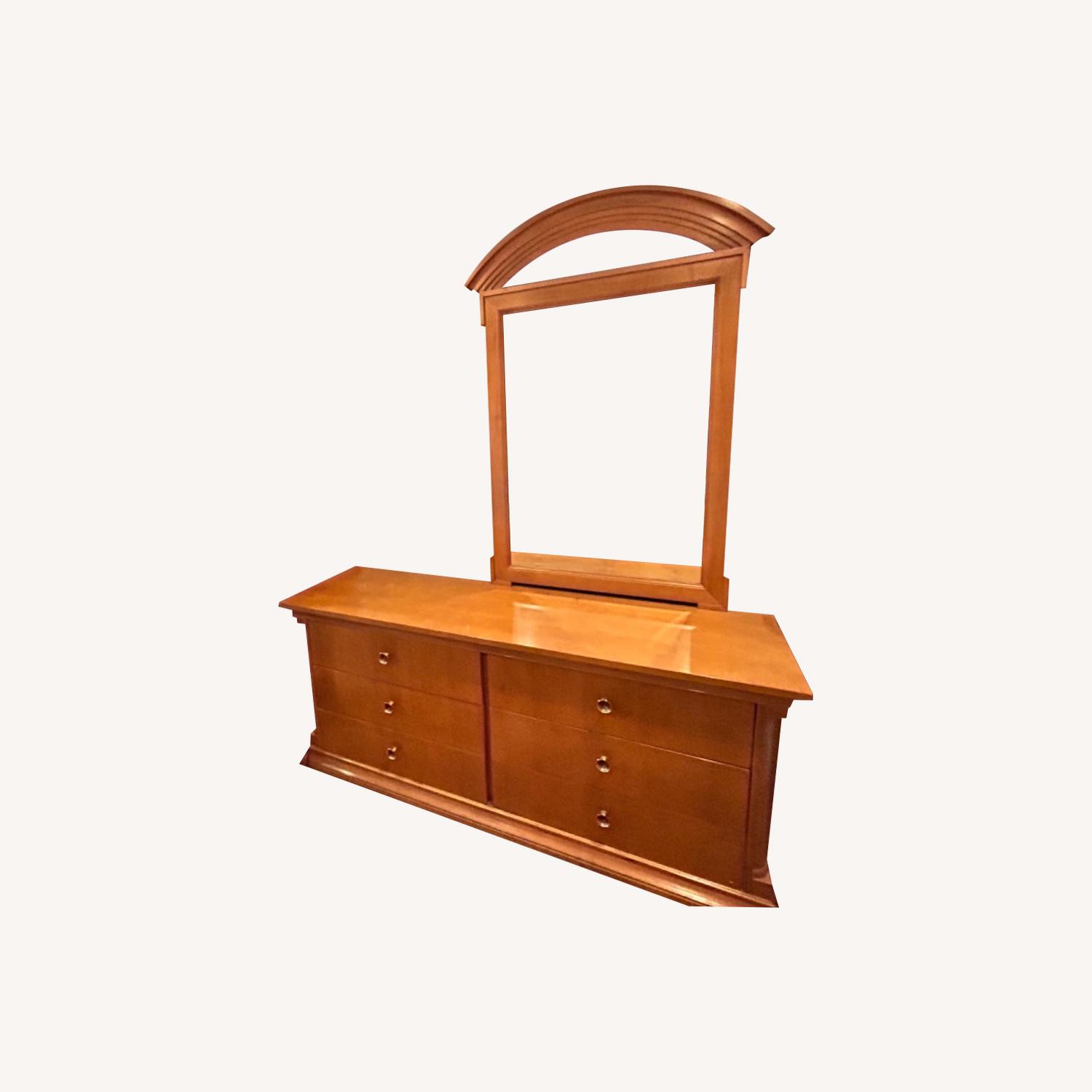 Dresser with attached Mirror - image-0