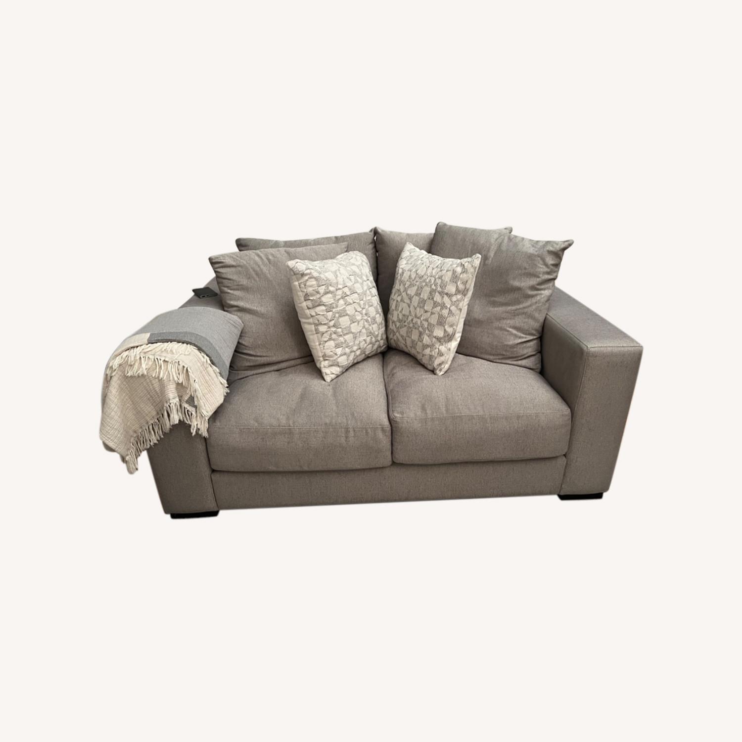 Raymour & Flanigan Linus Loveseat - image-0