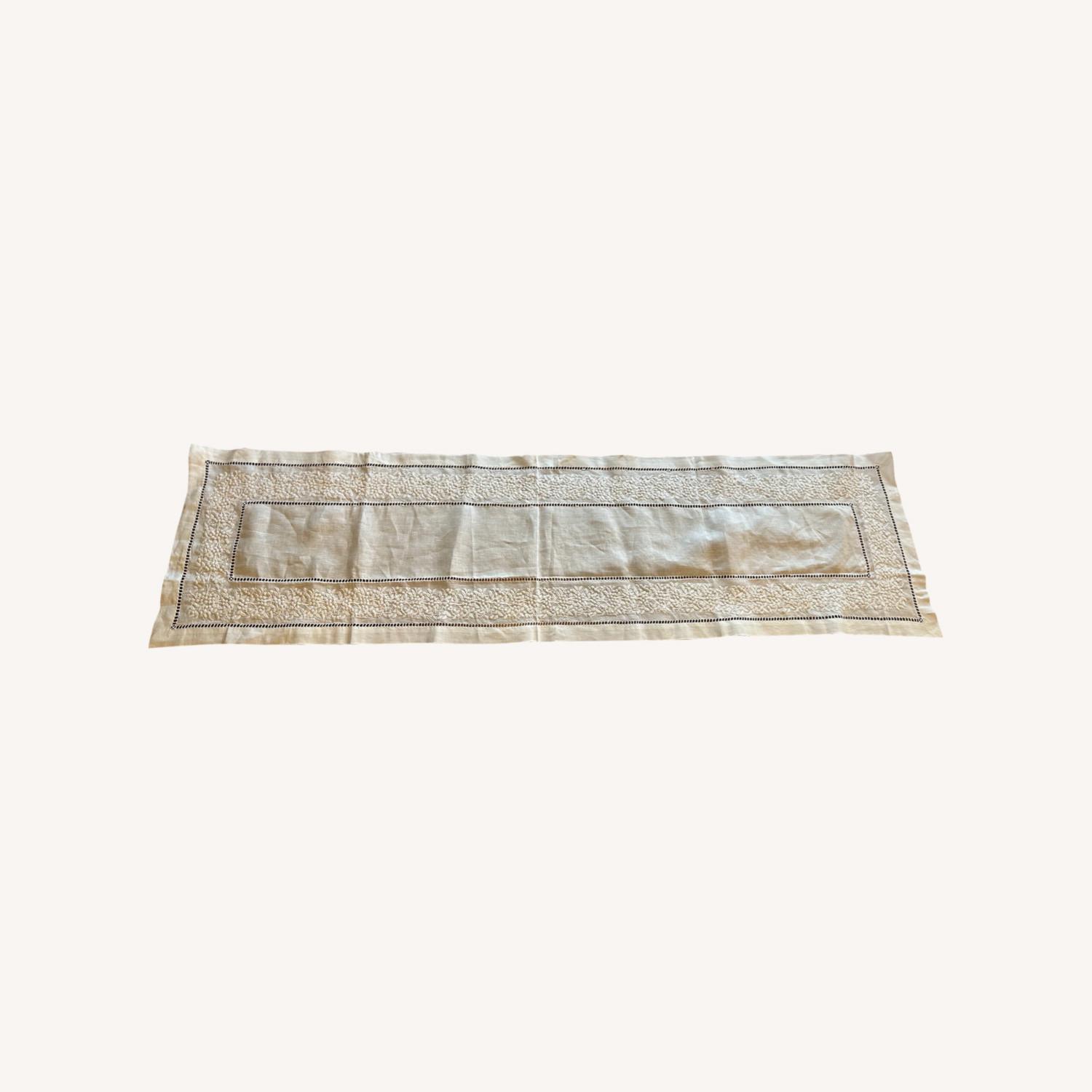 Embroidered Table Runner - image-0