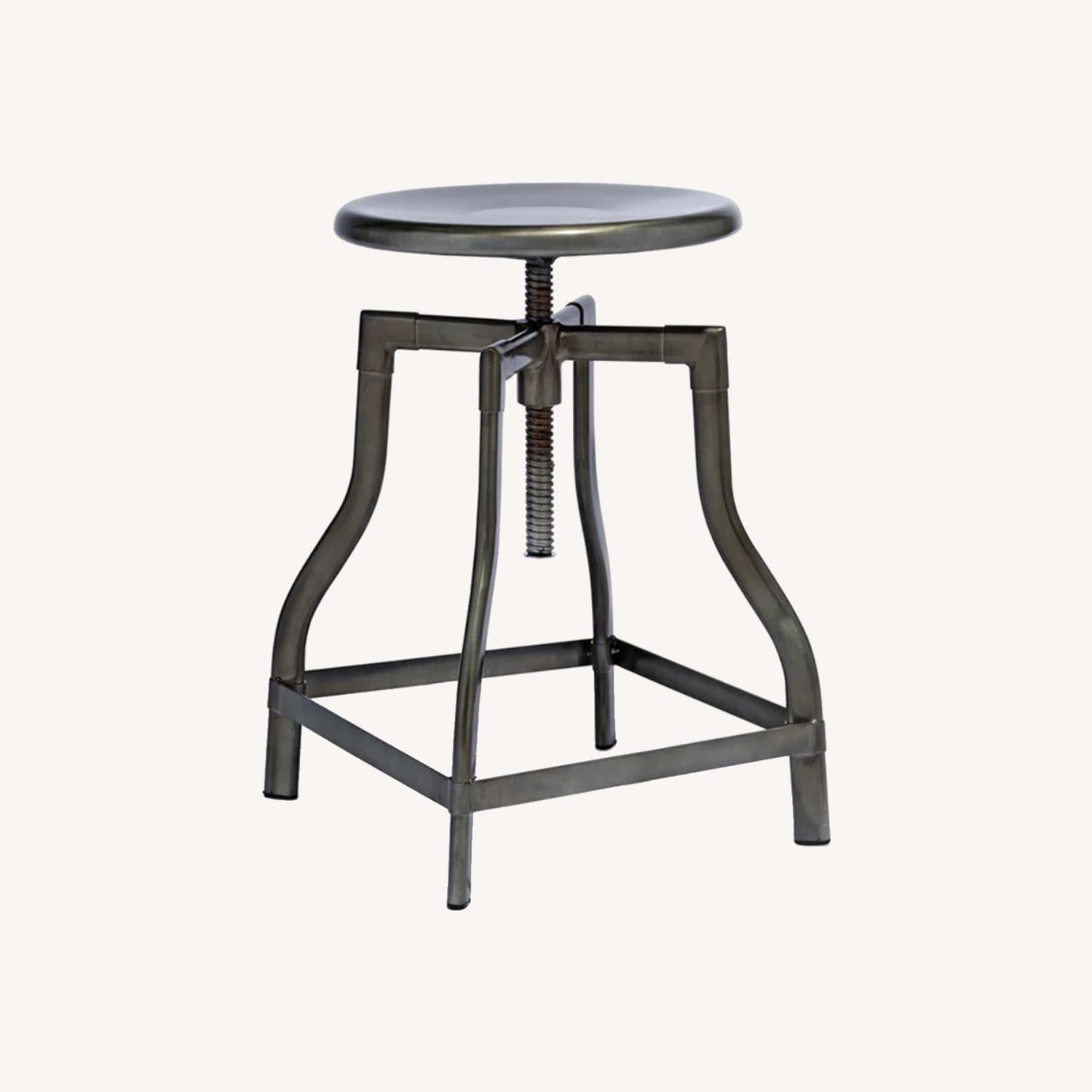 Crate and barrel online metal stools