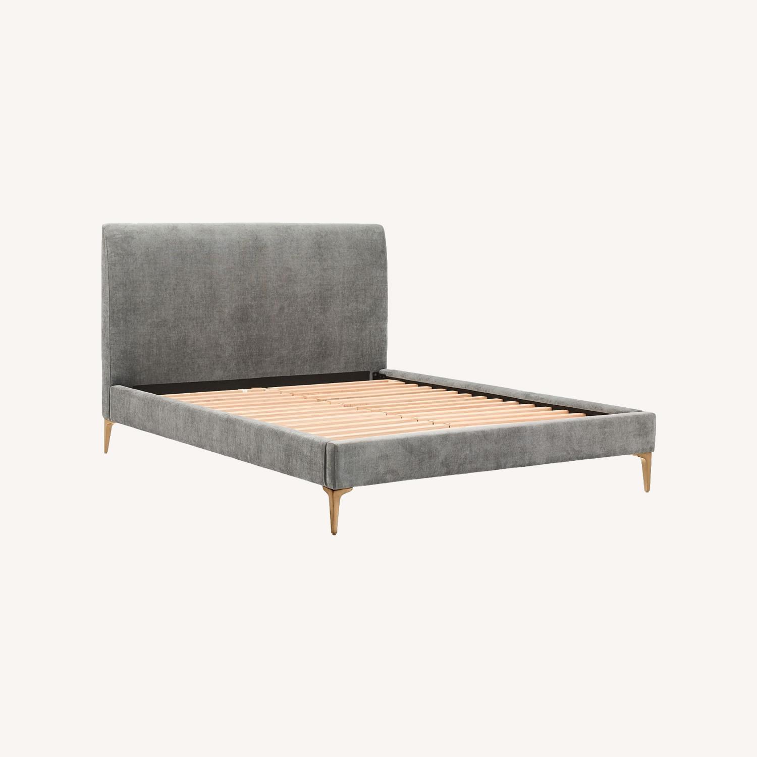 West Elm Andes Queen Bed Frame AptDeco