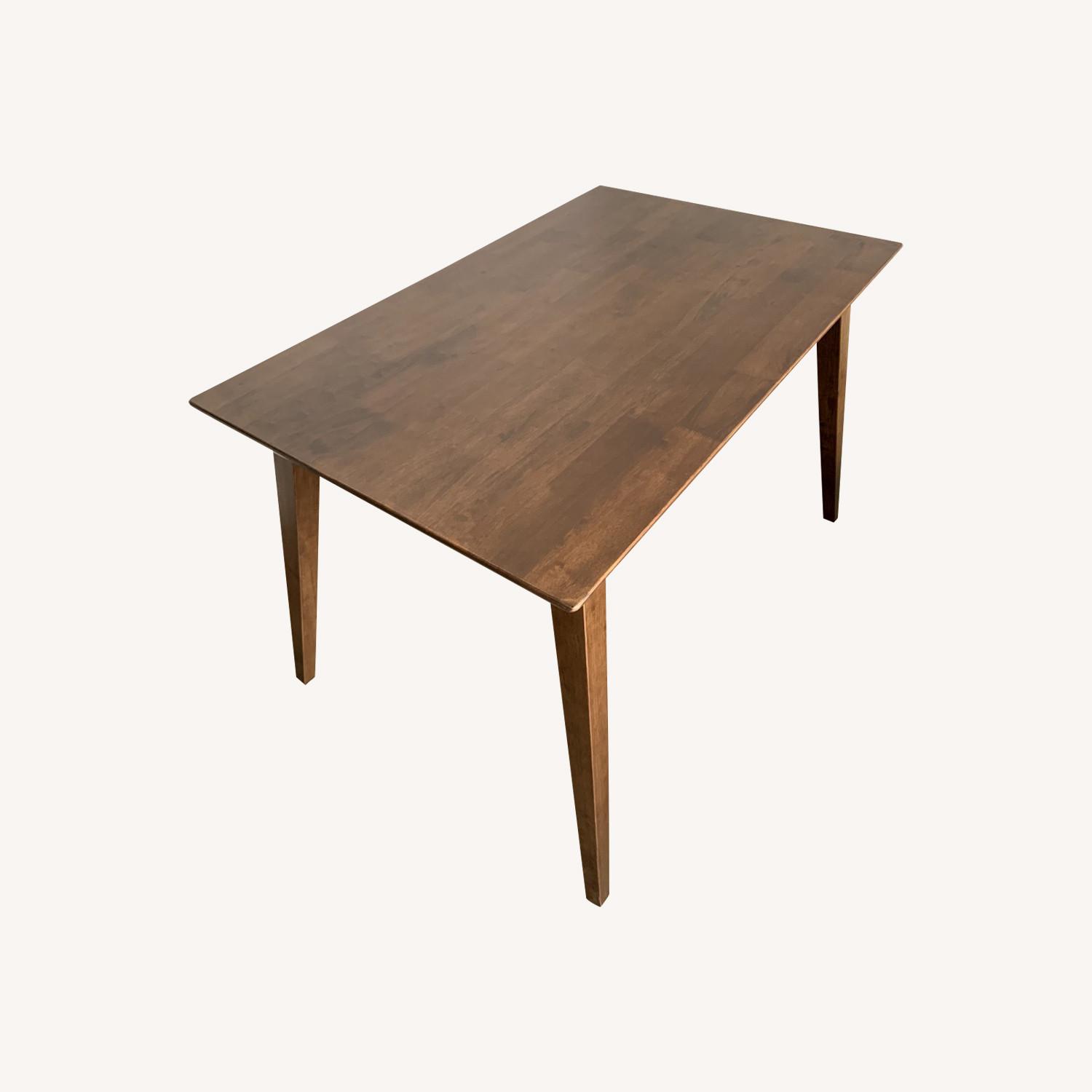 Solid Wood Walnut Dining Table - image-0