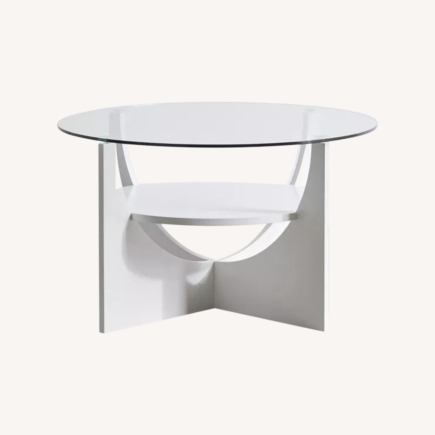 Urban Outfitters Reese Coffee Table, White - image-0