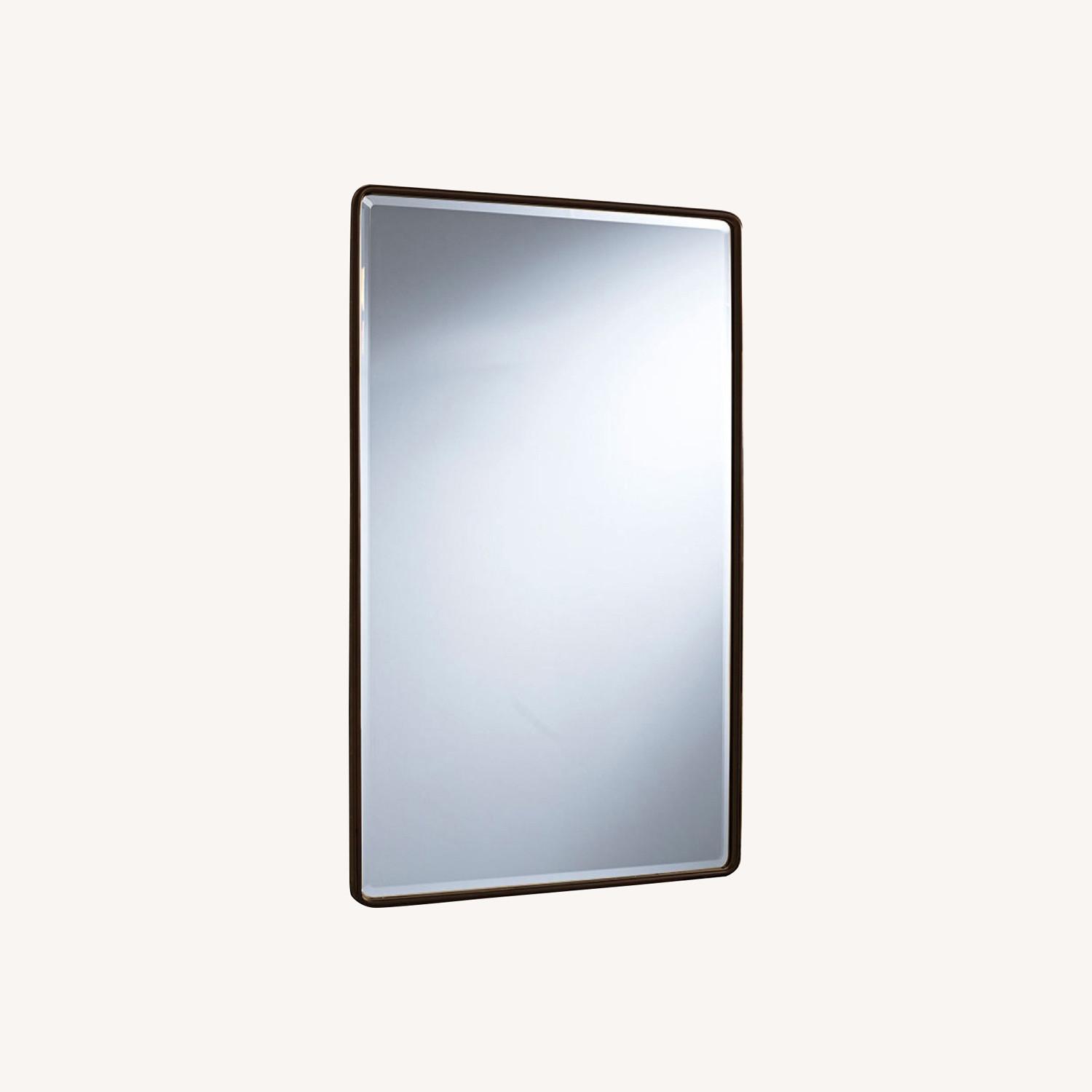 Rounded Rectangular Recessed Medicine Cabinet - image-0