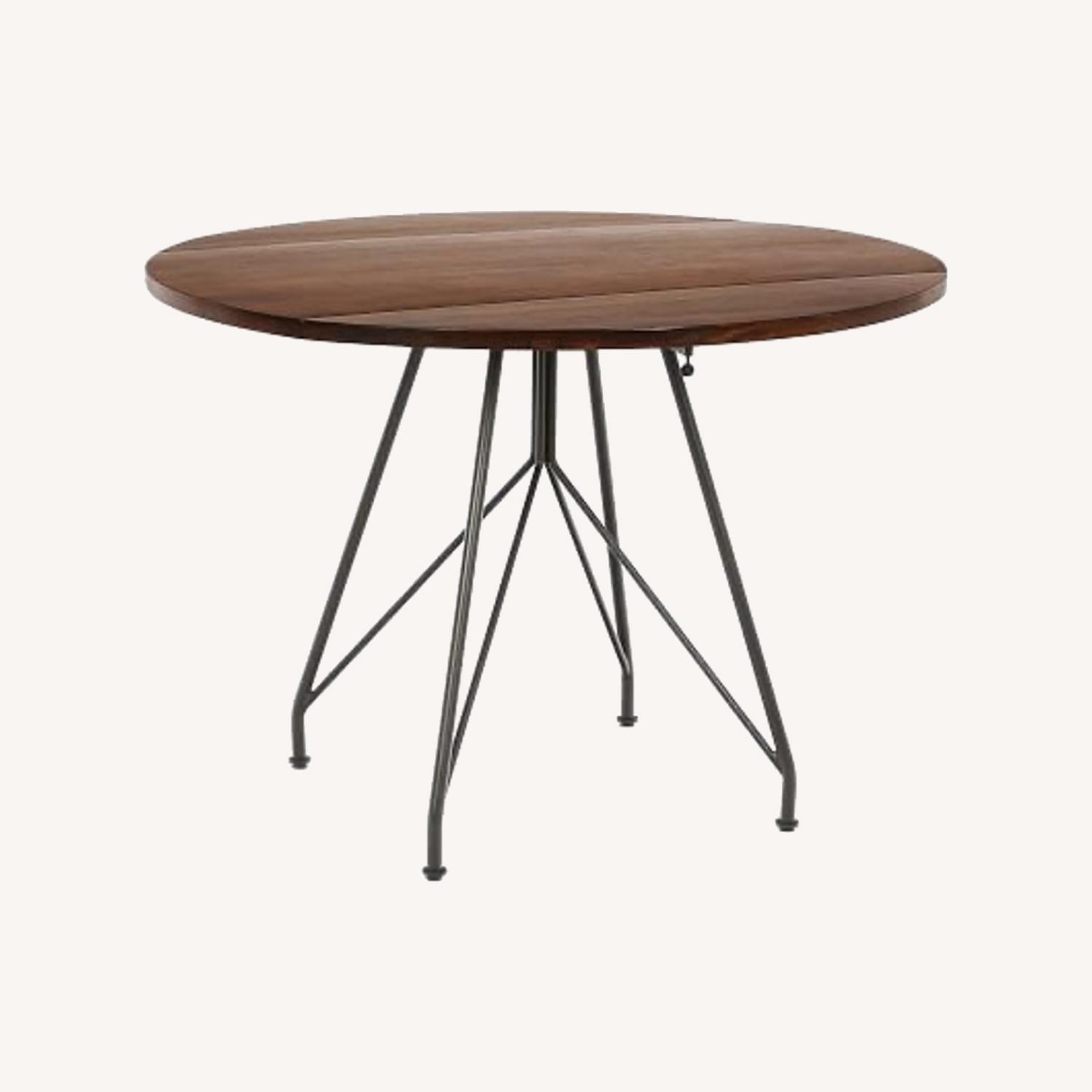 West Elm Jules Drop Leaf Expandable Dining Table - image-0