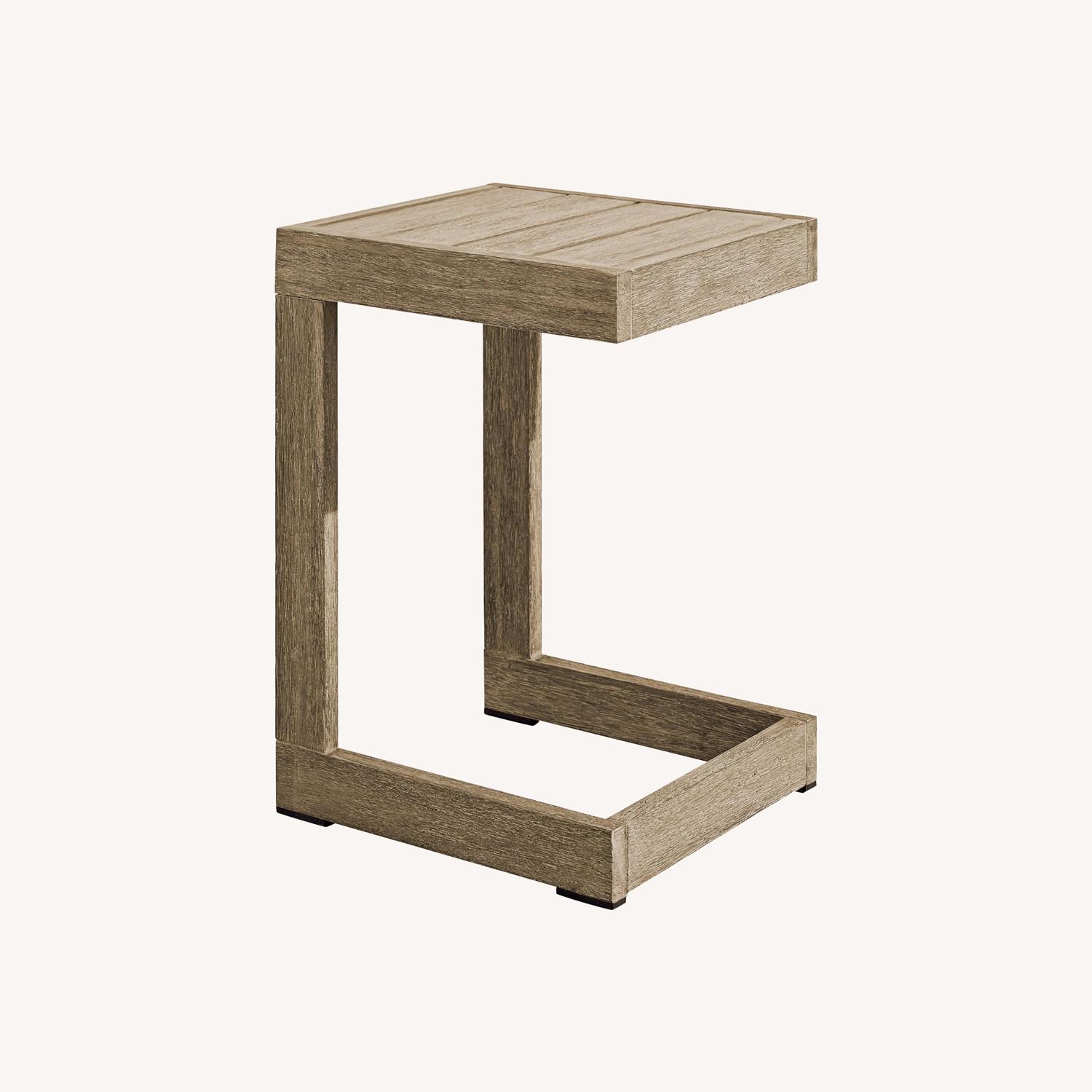 West Elm Portside Outdoor C-Side Table (17") - image-0