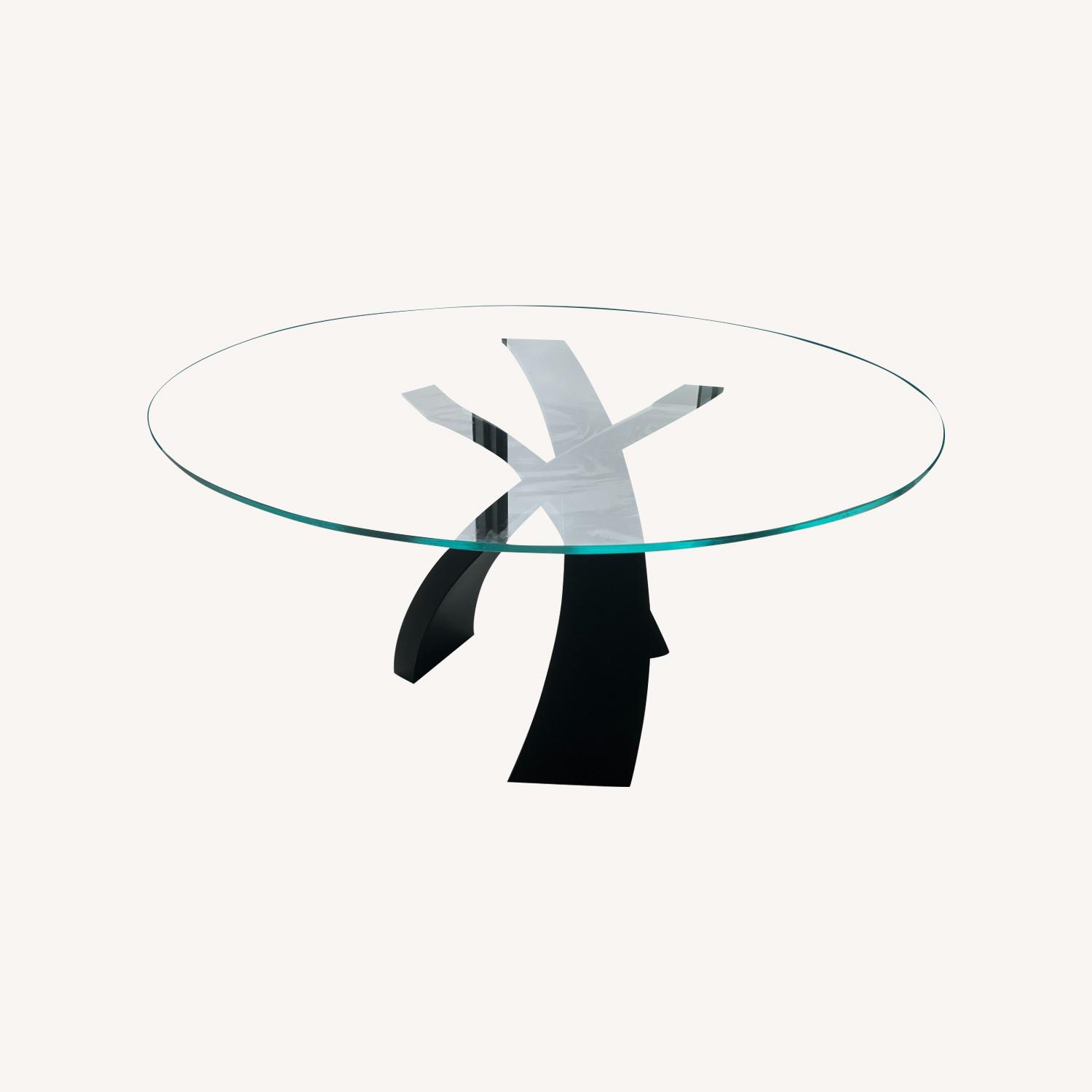 Italian Designer Round Dining Table - image-0