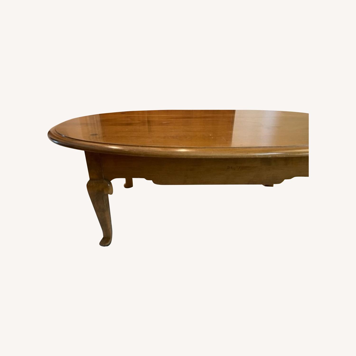 Ethan Allen Solid Wood Coffee Table - image-0