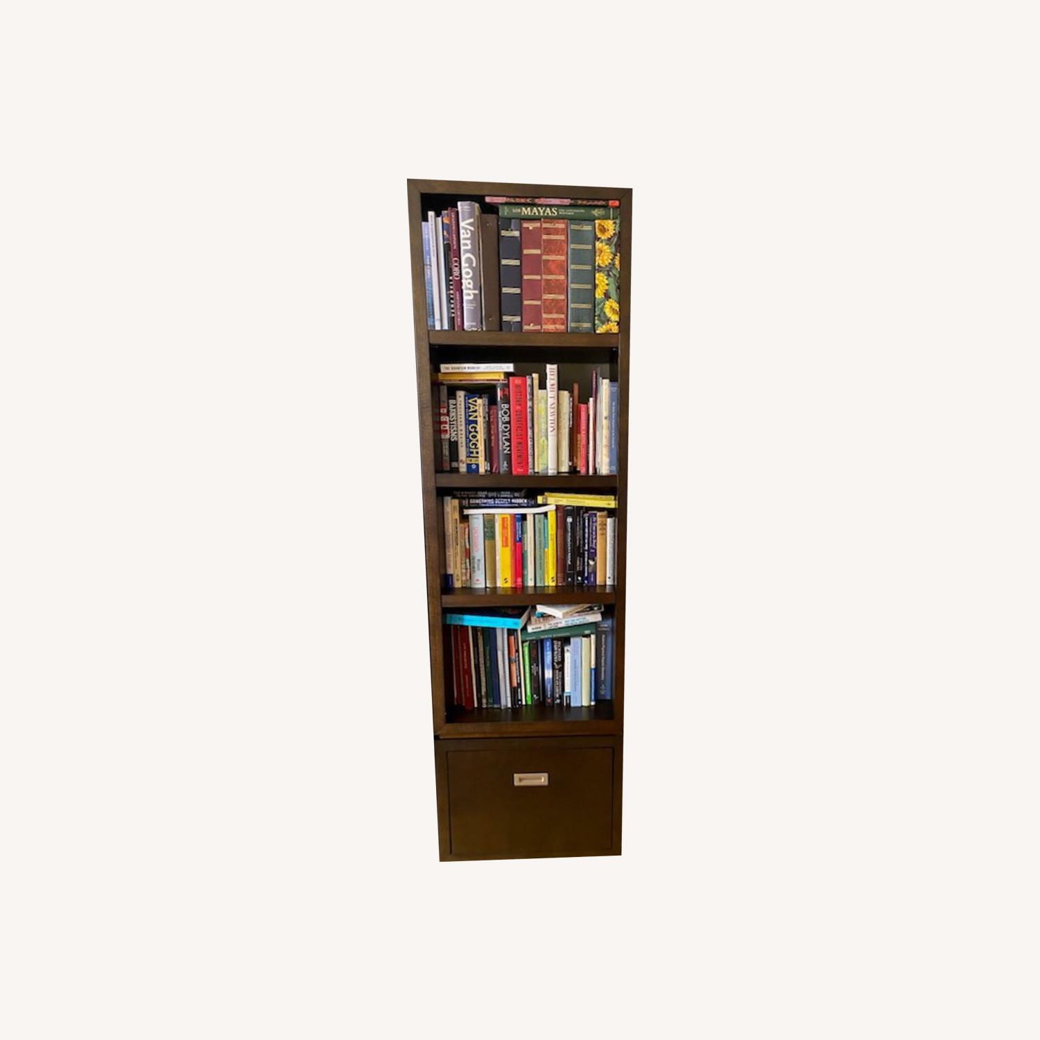 Branded Bookshelf with Drawer Unit - image-0