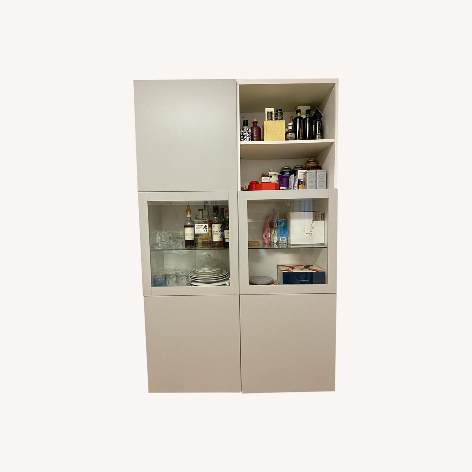 IKEA Besta Wall Unit Storage Combination - AptDeco
