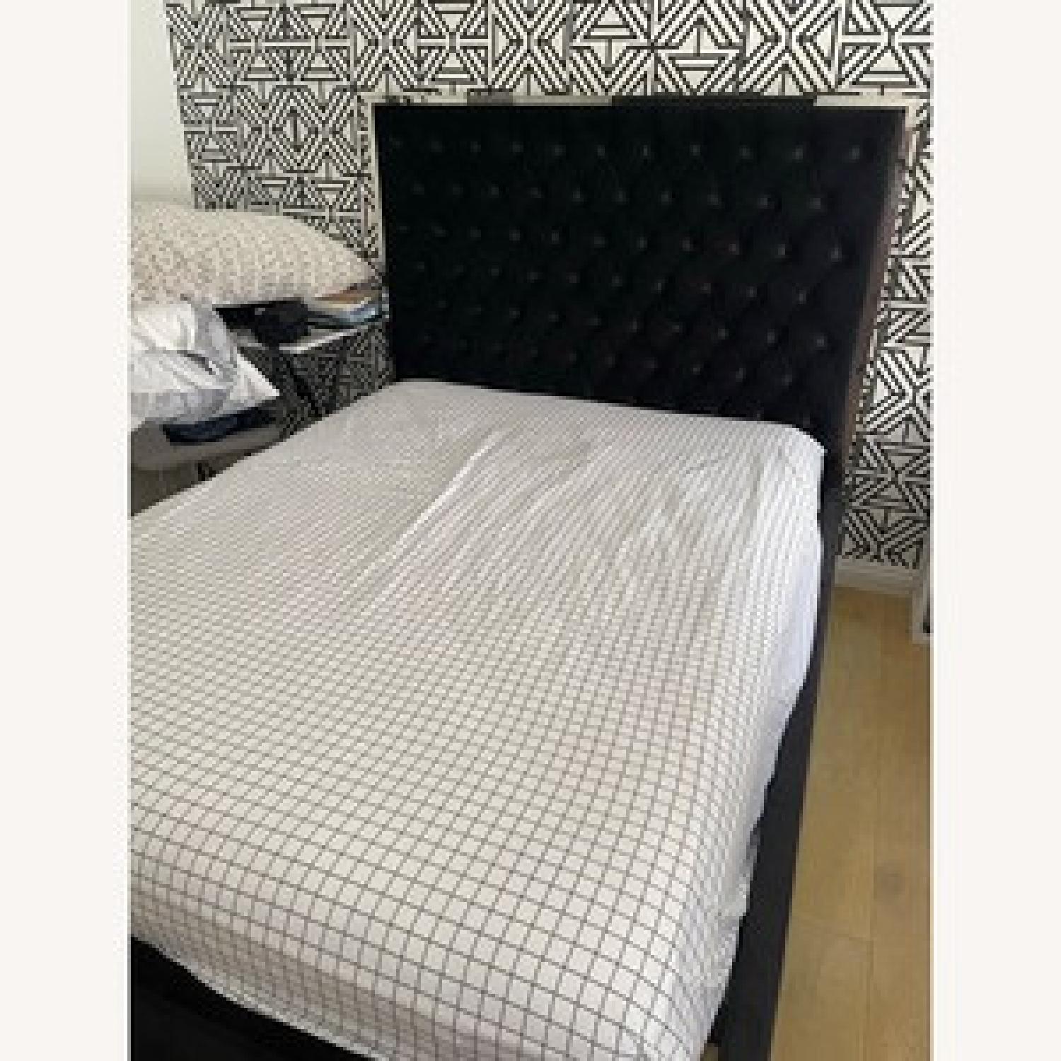 Houzz Queen Tufted Bed - image-3