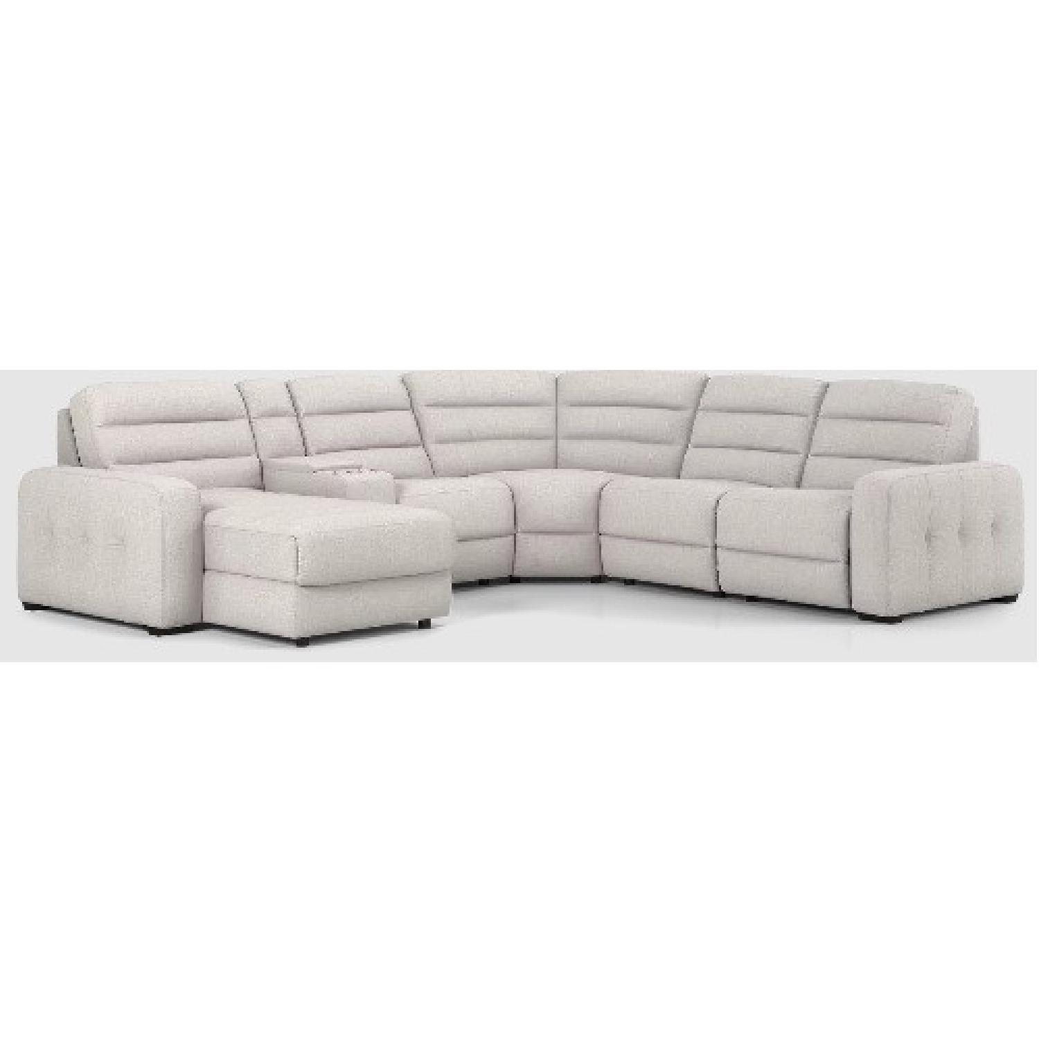 Rooms To Go Reclining Sectional with Chaise - image-7