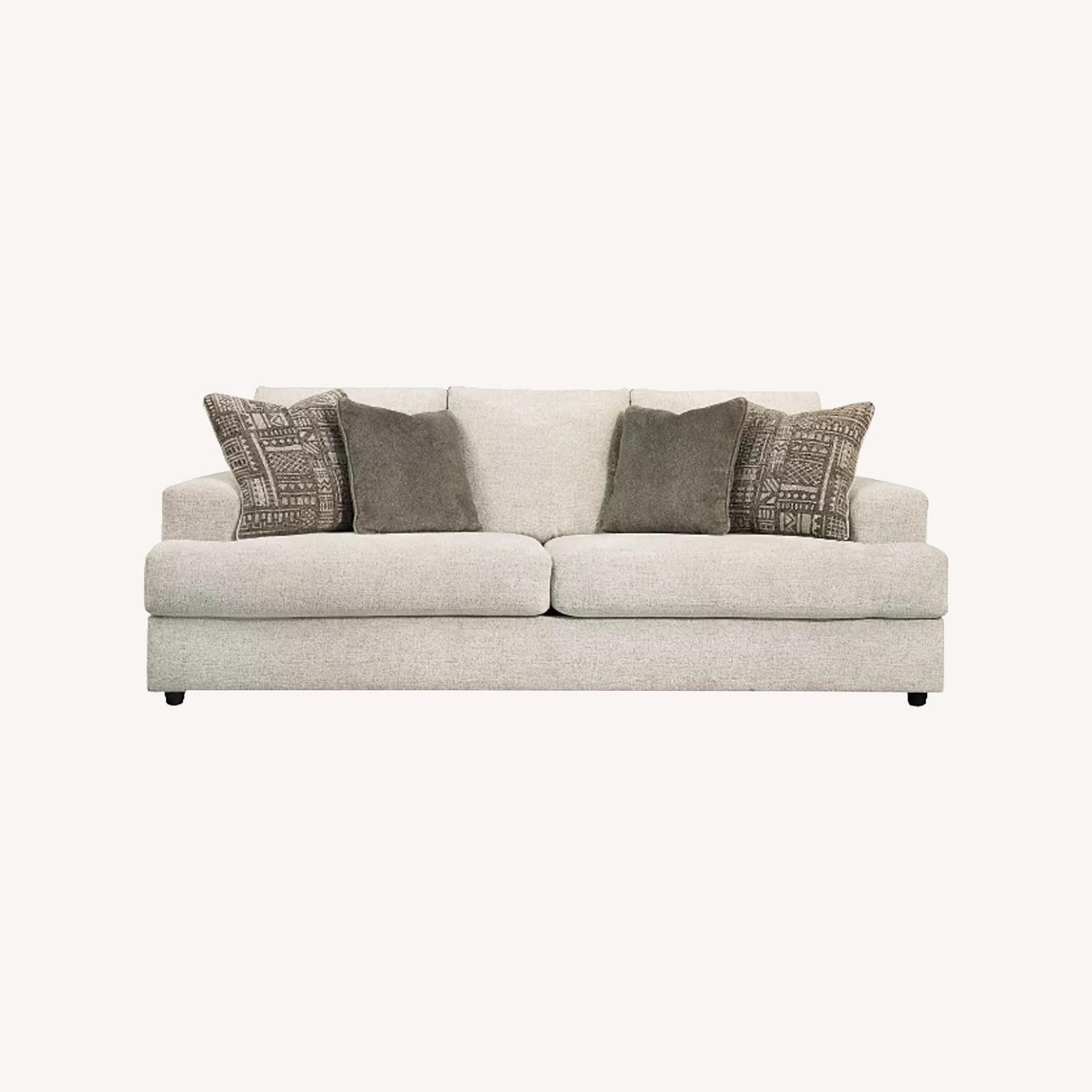 Ashley Beige Sofa AptDeco