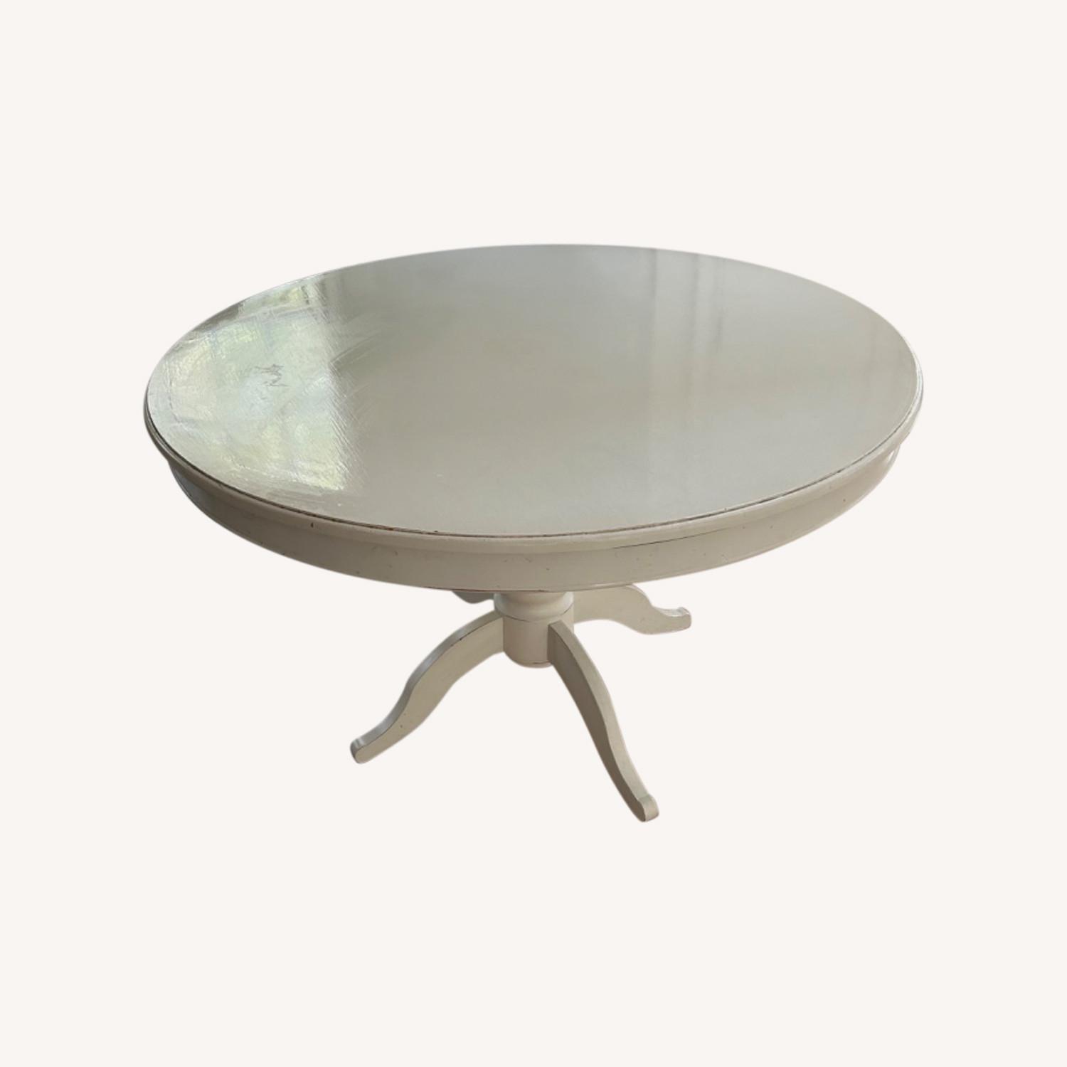 Pottery Barn Table and 4 Ballard Design Chairs - image-0