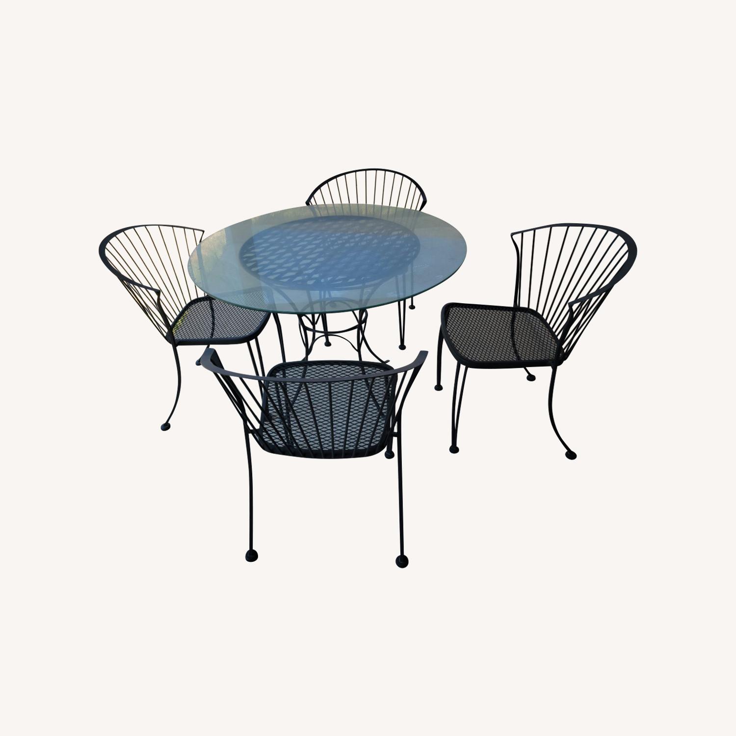 Wrought Iron Dinning Set - image-0