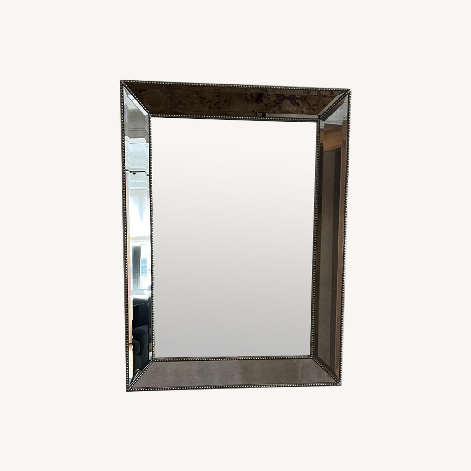 RH Venetian Beaded Mirror - image-0