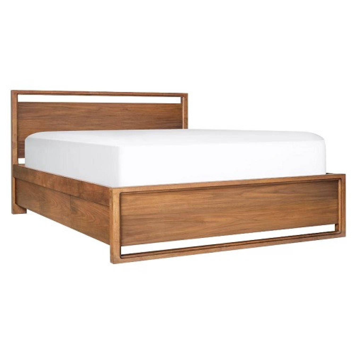 Raymour and Flanigan Aversa Bed Frame with Storage - image-4