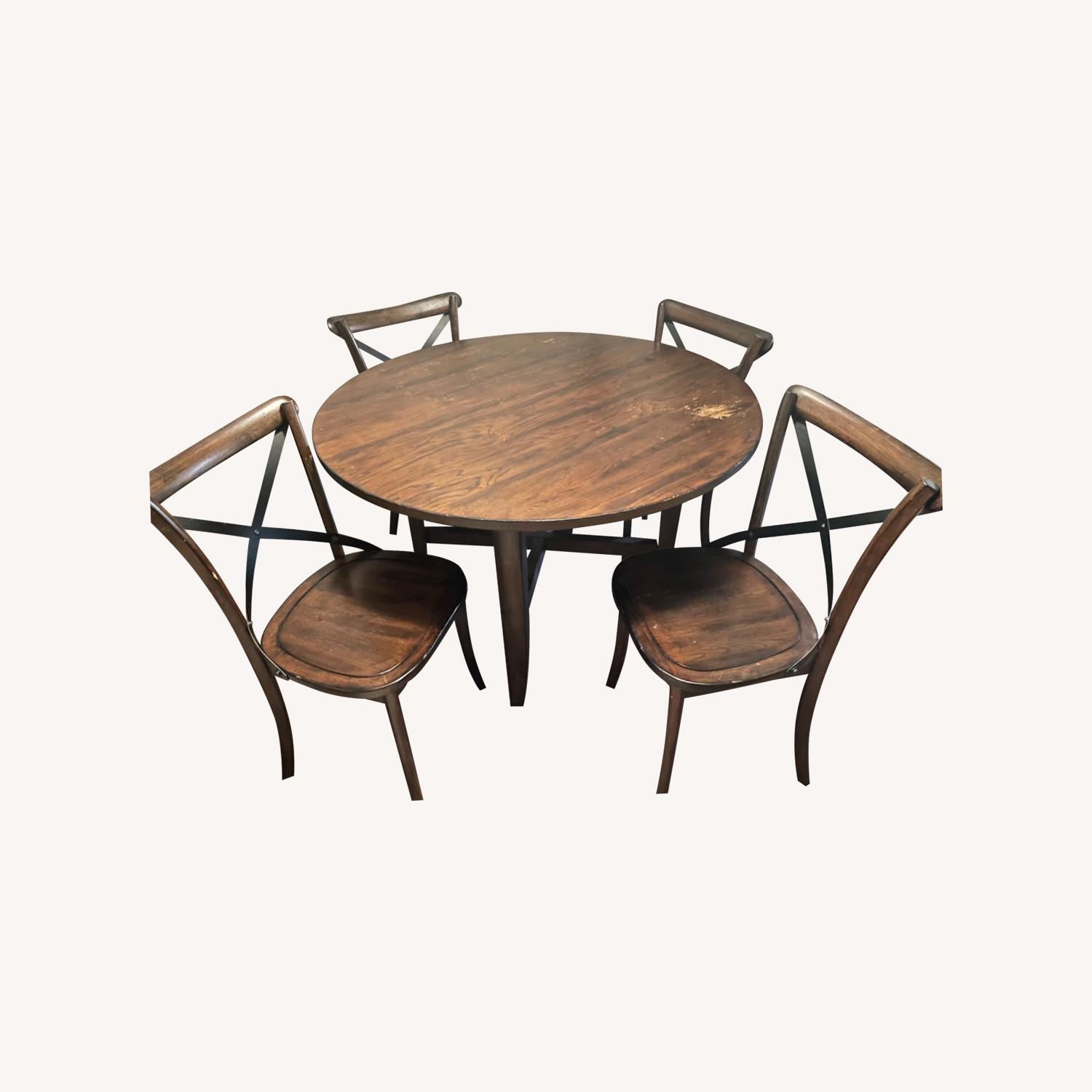 Living Spaces Dining Table Set of 4 - image-0