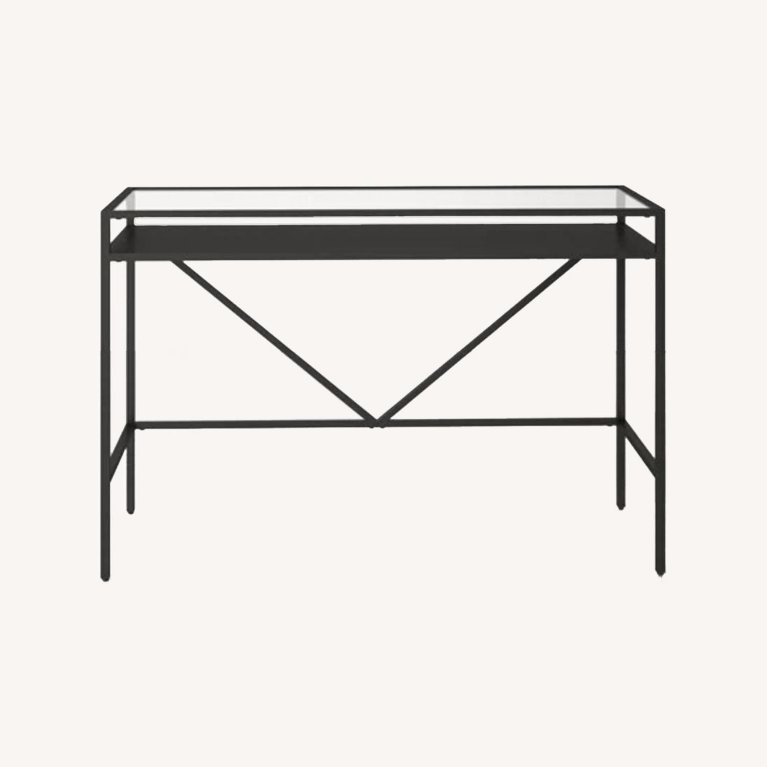 AllModern Glass Desk - image-0