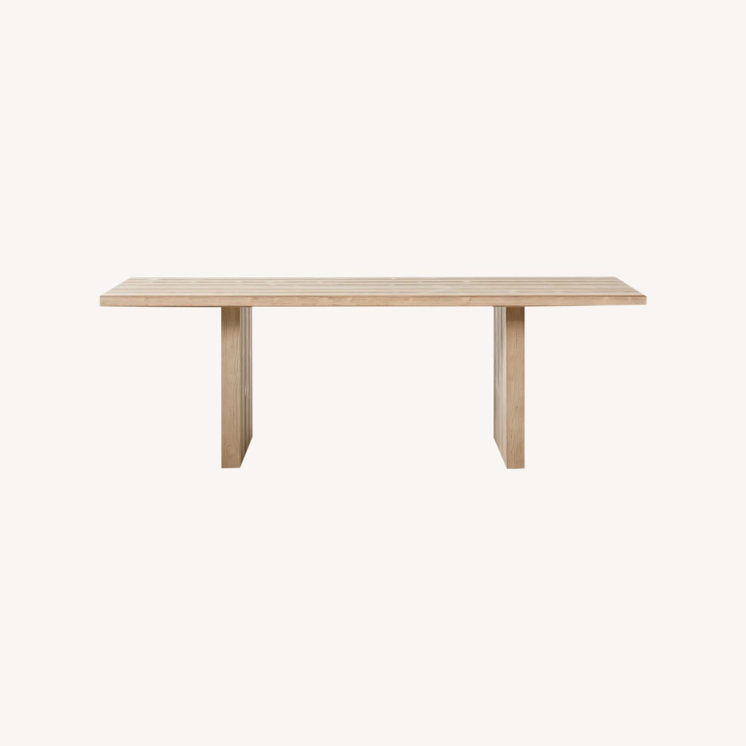 West Elm Santa Rosa Plank Dining Table - image-0