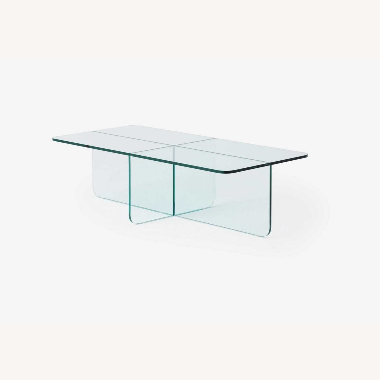 EQ3 Verre Rectangular Coffee Glass Table - image-6