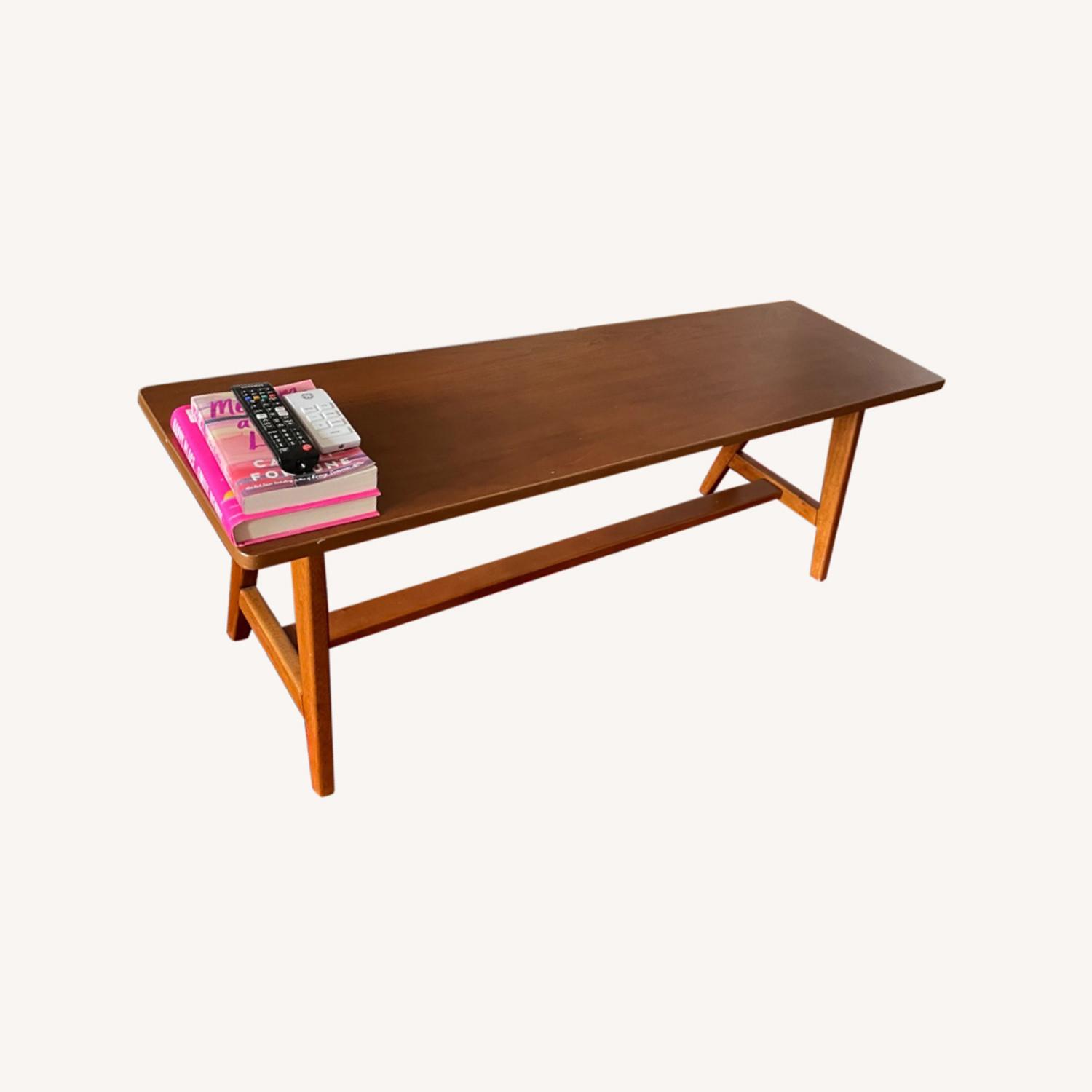 Angled Bench Frame West Elm A Frame Bench - AptDeco