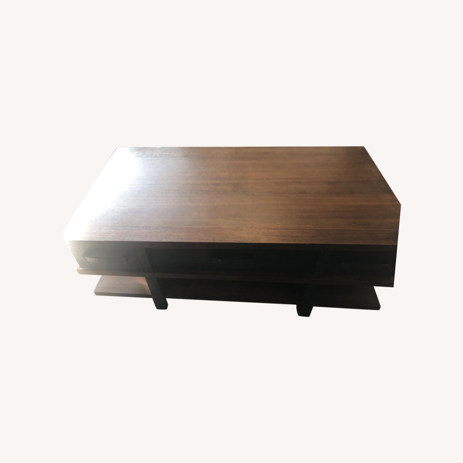 Ashley Furniture Mid century Modern Lift Table AptDeco