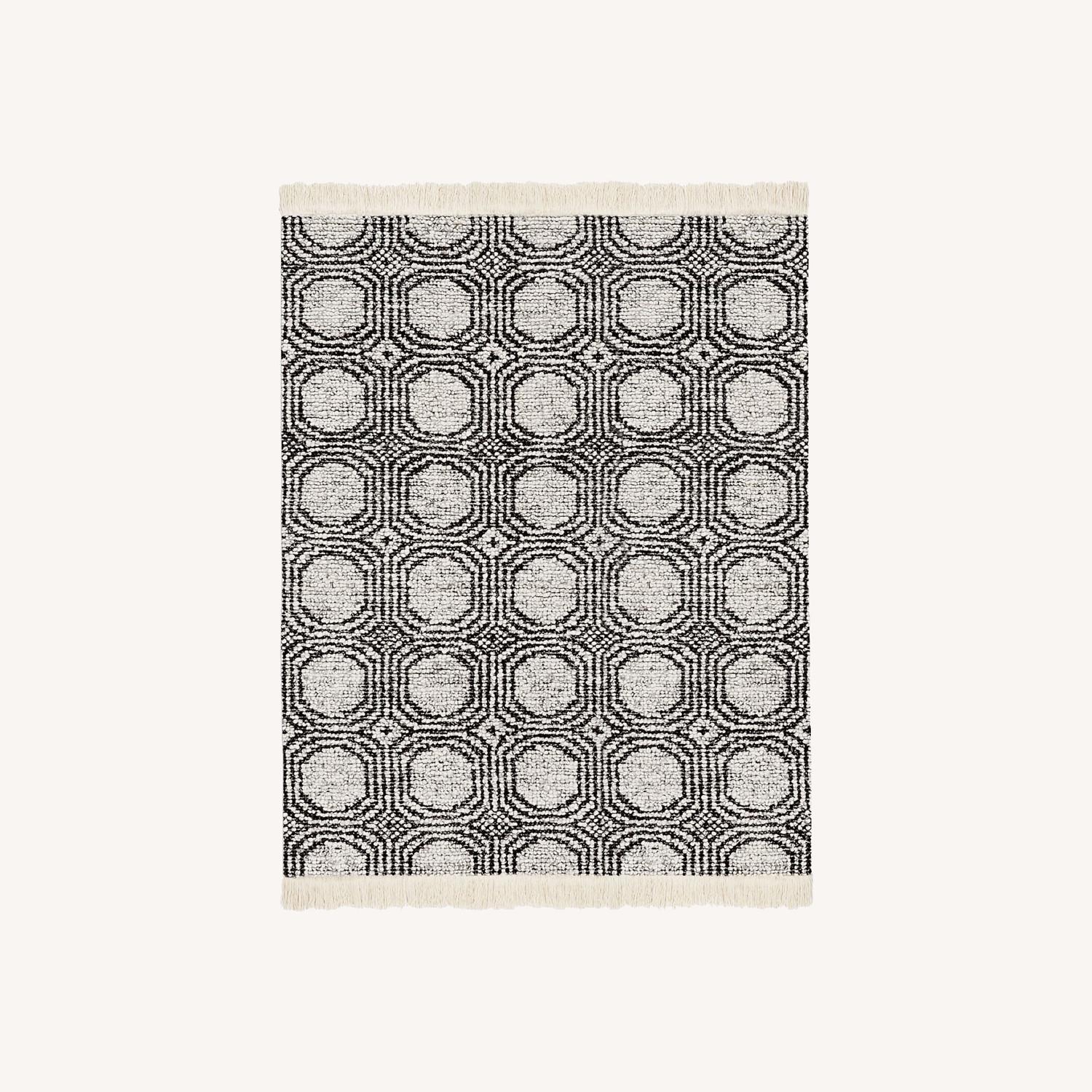 West Elm Concentric Circles Rug - image-0