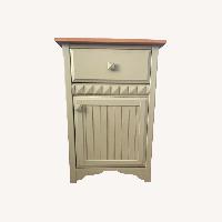 Green Apple / Wheat Nightstand