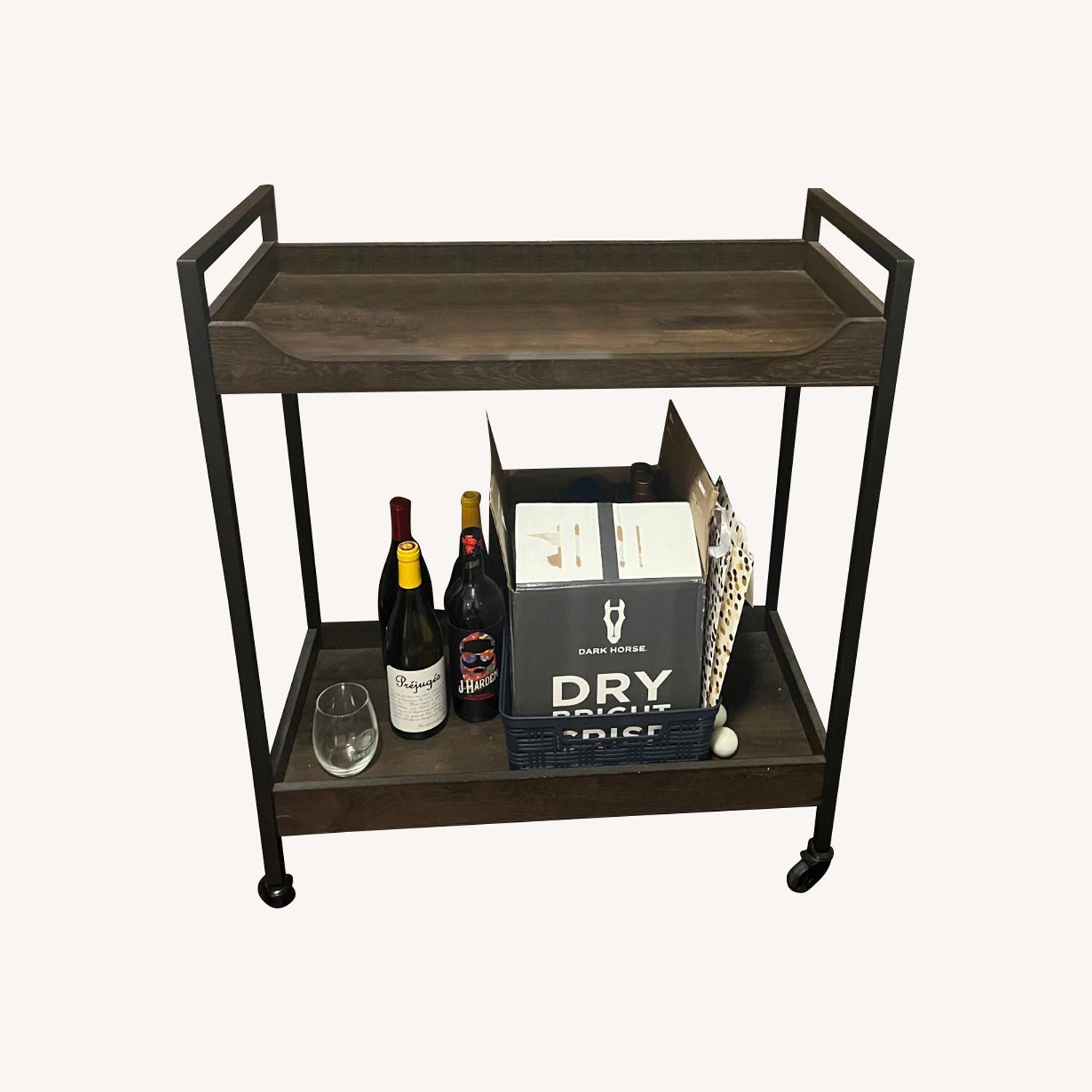 Two-Tiered Bar Cart - image-0