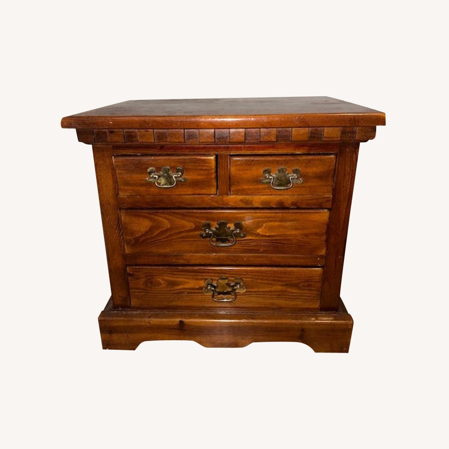 Link-Taylor Colonial Pine Nightstands - image-0