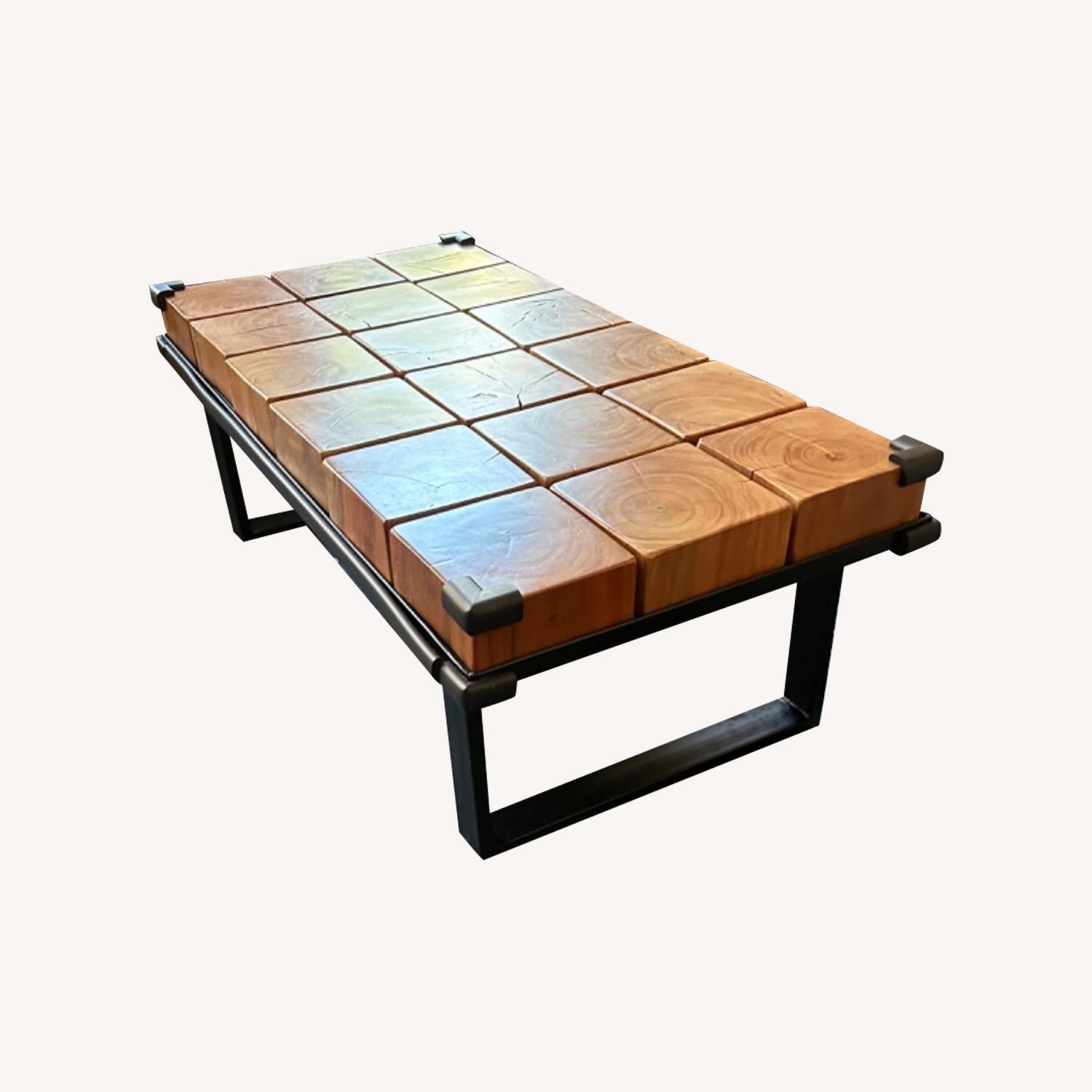 Artistic Woden Coffee Table - image-0