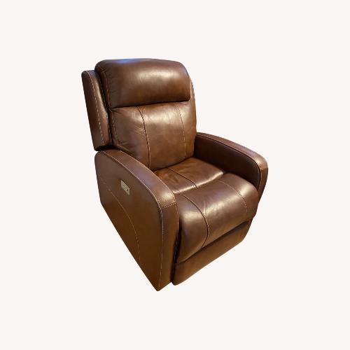 Arhaus Alex Recliner Chair Couch Pure Leather AptDeco