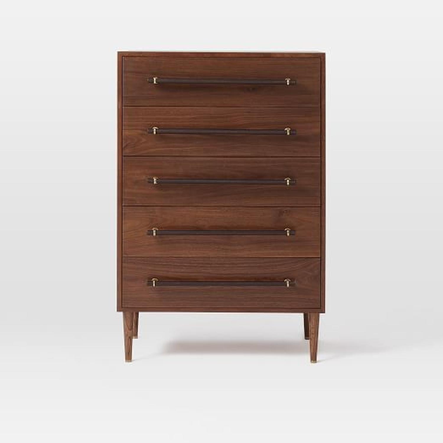 West Elm Benson 5-Drawer Tallboy Dresser - image-7