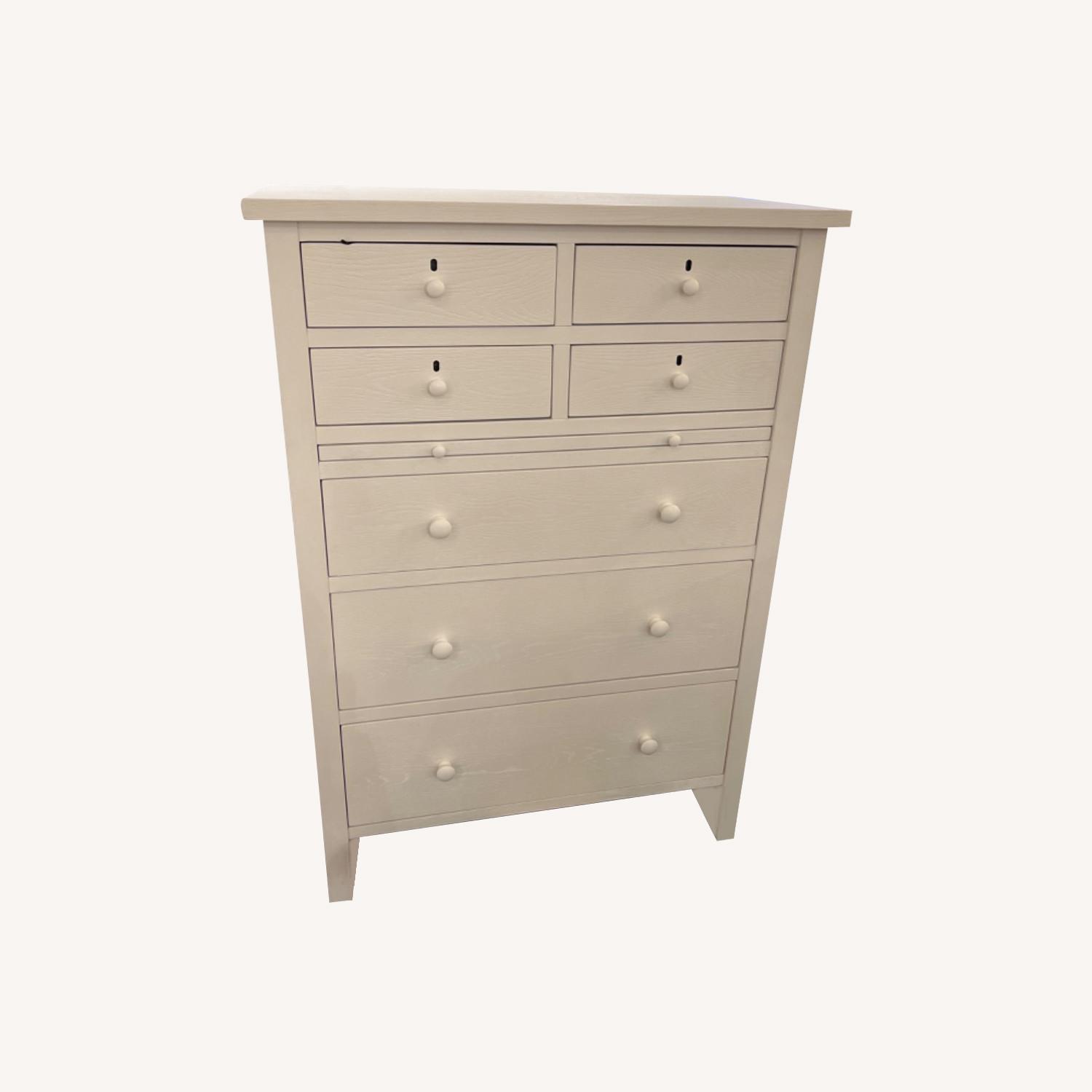 Pottery Barn Farmhouse Tall Dresser AptDeco