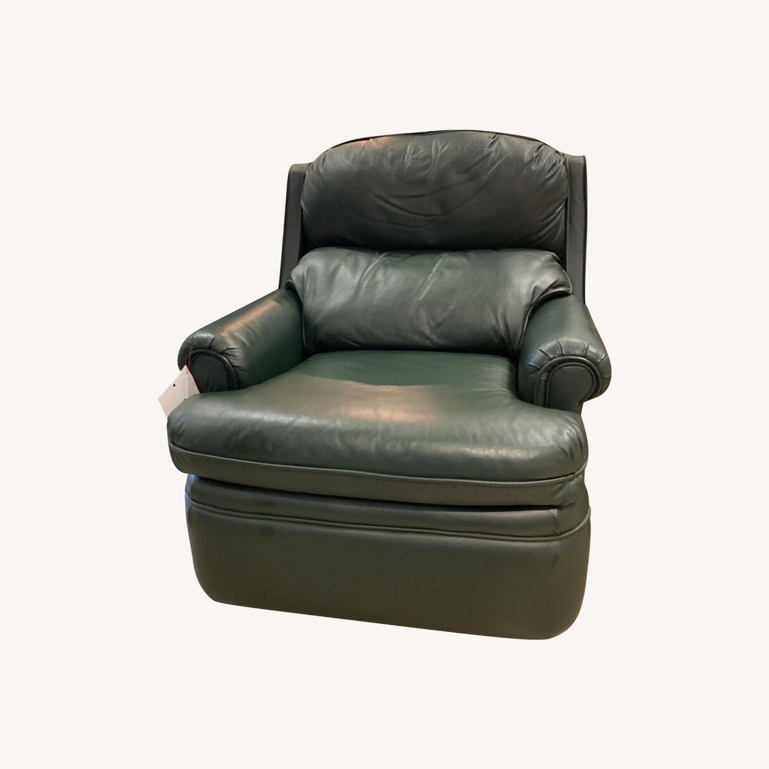 Barcalounger Leather Manual Recliner AptDeco