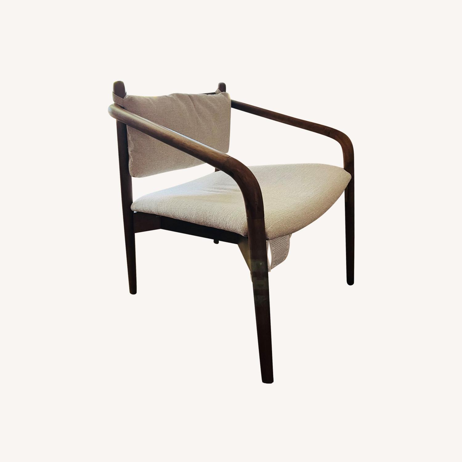 Article Lento Chalk Grey Lounge Chair AptDeco