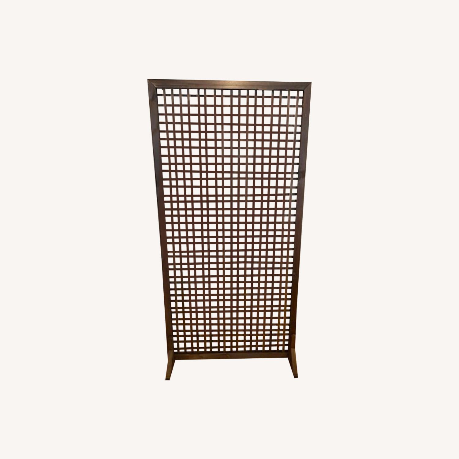 Solid Wood Single Panel Room Divider - image-0