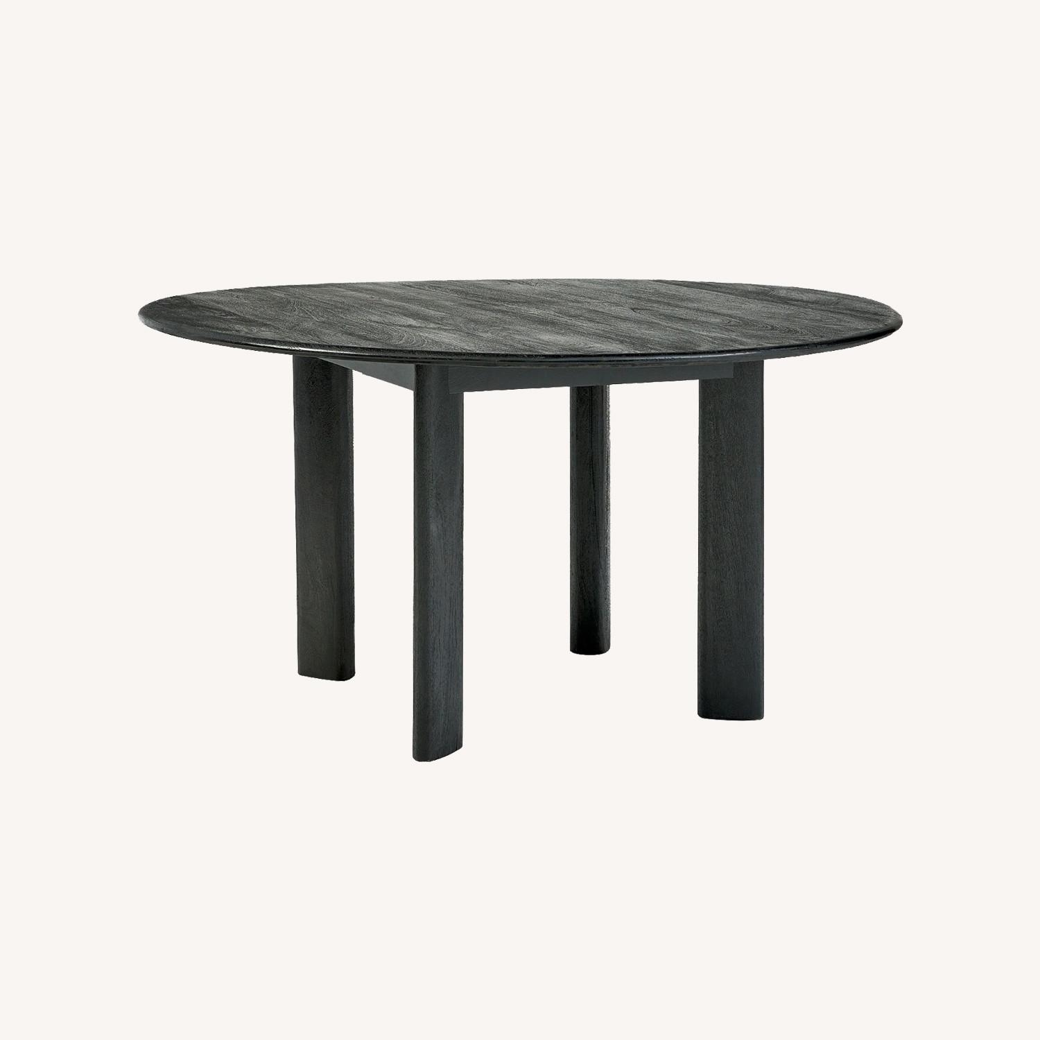 West Elm Anton Wedge Round Dining Table 60" - image-0