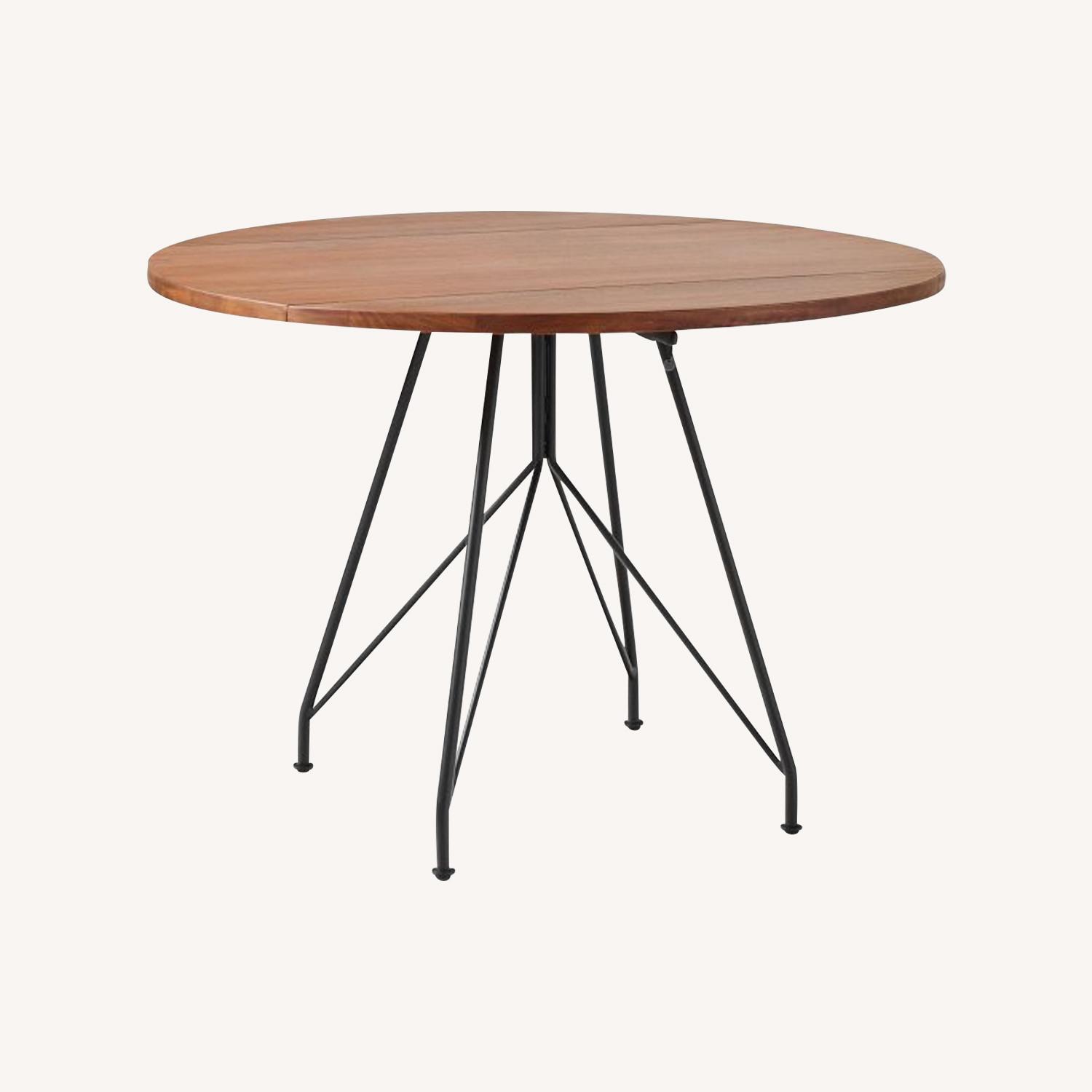 West Elm Jules Drop Leaf Expandable Dining Table - image-0