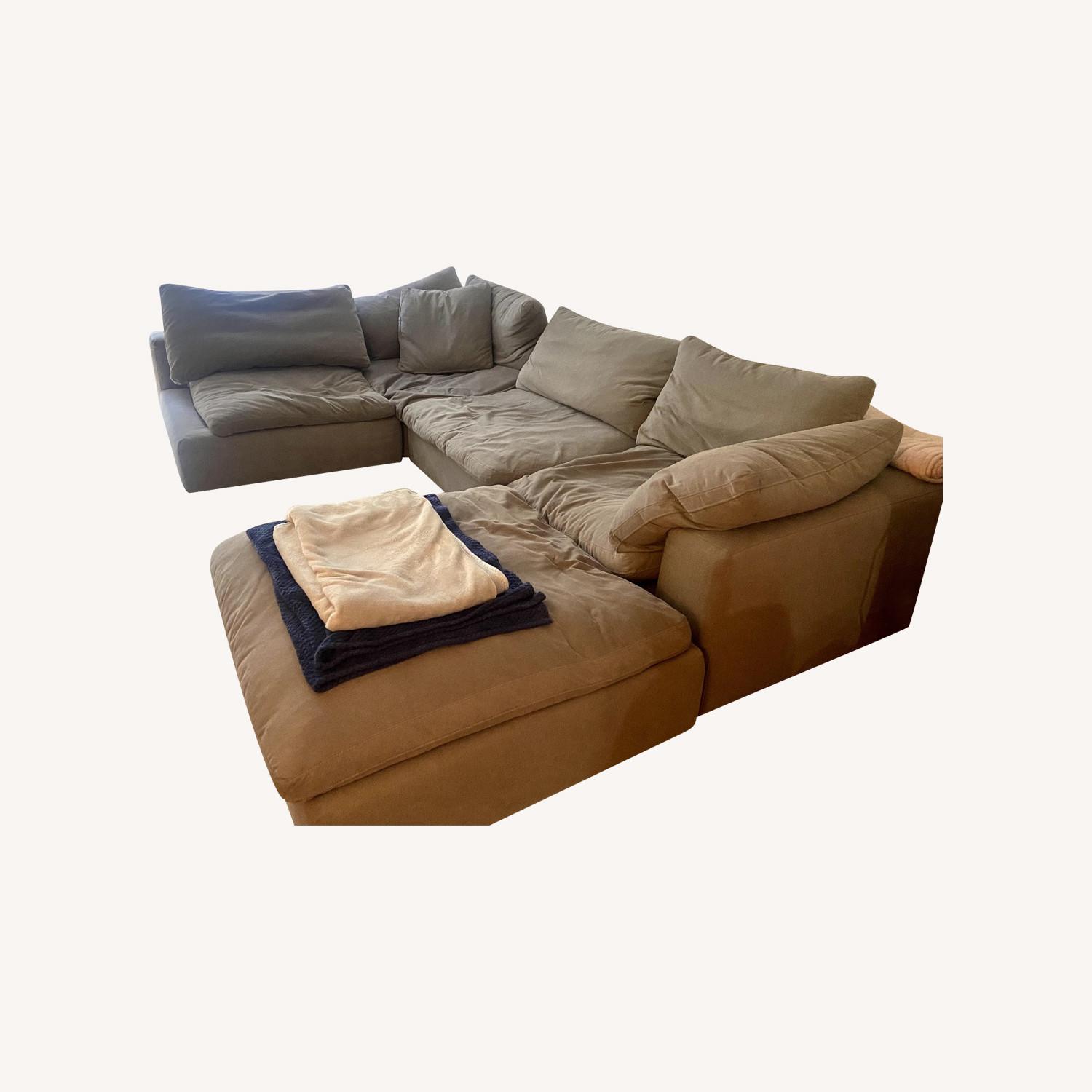 Grey Cloud Modular Sofa - image-0