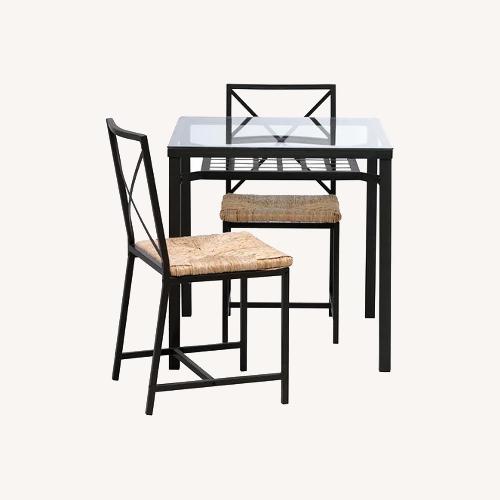 IKEA Dining Table with Chairs and Cushions AptDeco
