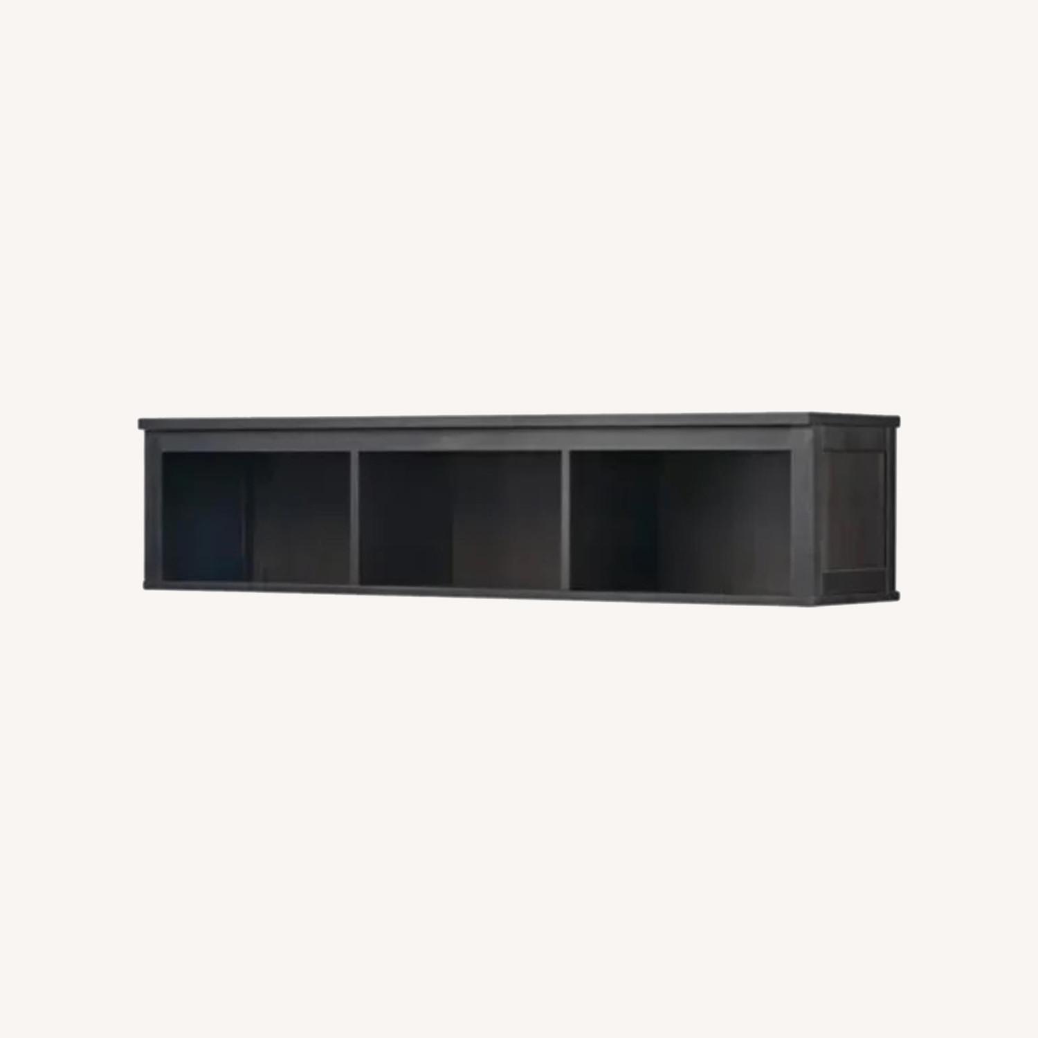IKEA HEMNES Wall Bridging Shelf in Black - image-0