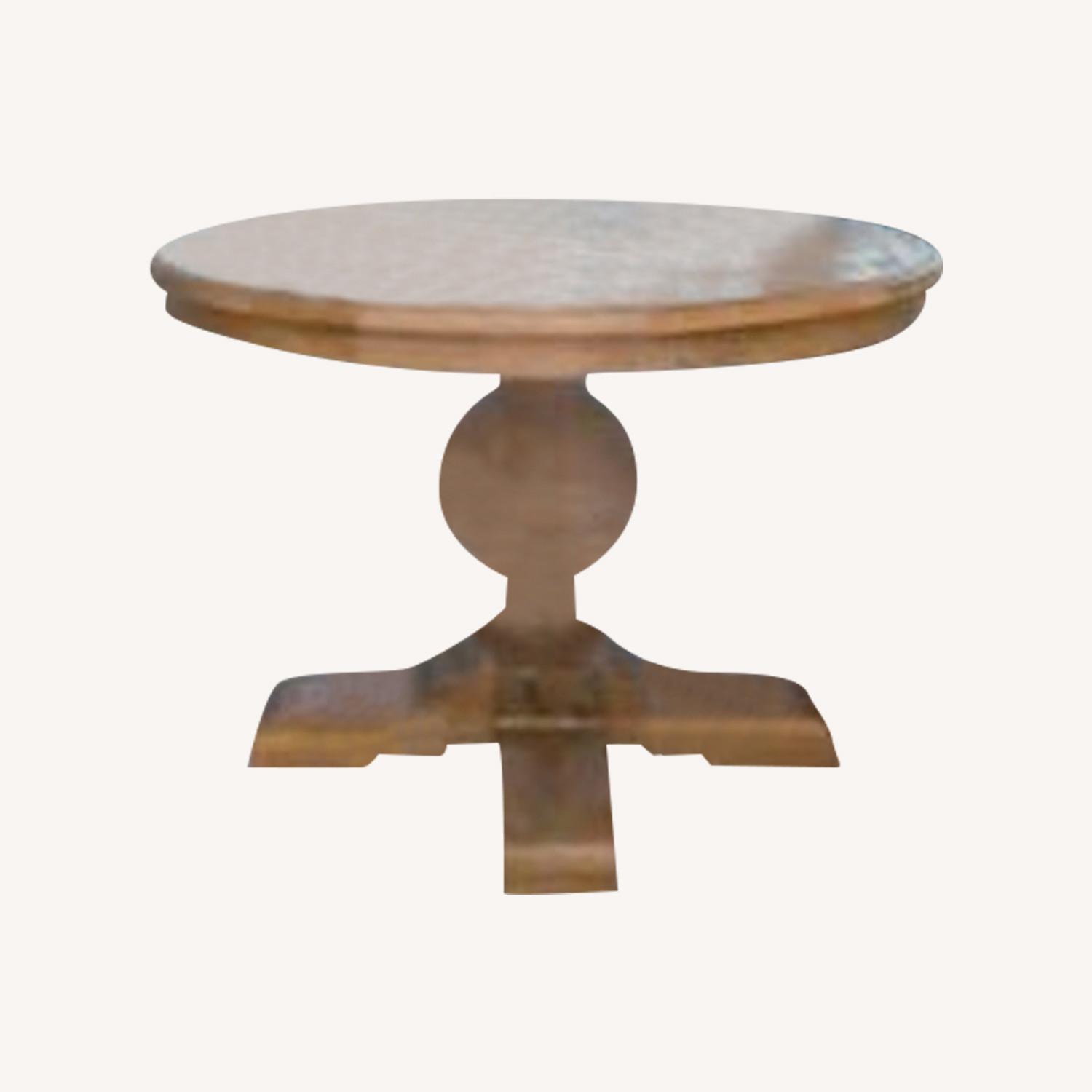 Round Dining French Country Table - image-0