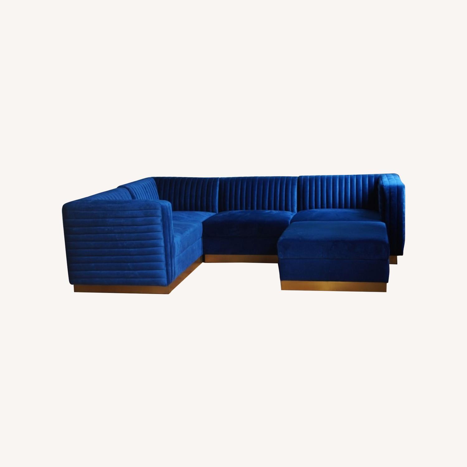 Modern Modular 5 Piece Sectional Sofa - image-4