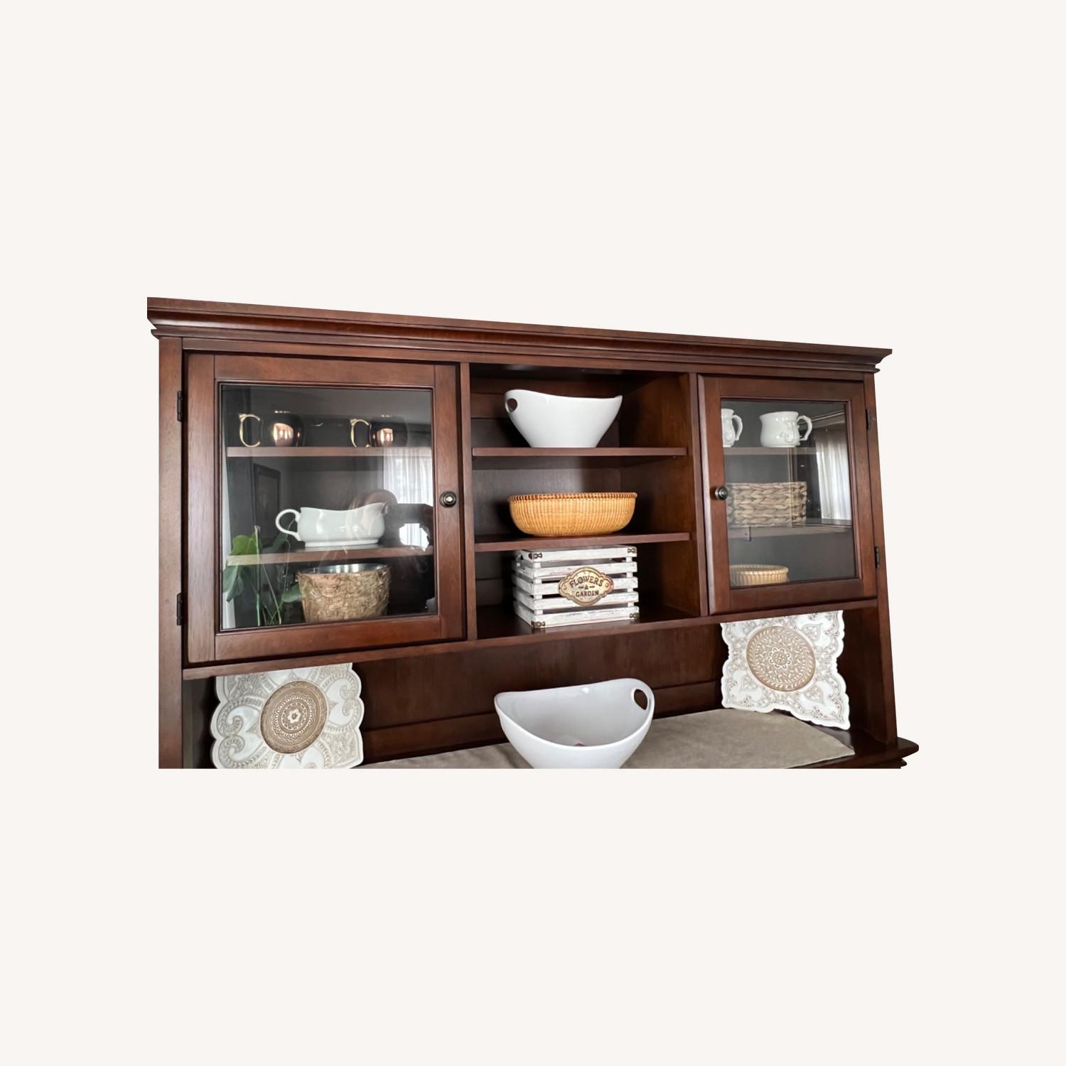 Pottery Barn Tucker Wood Hutch - image-0